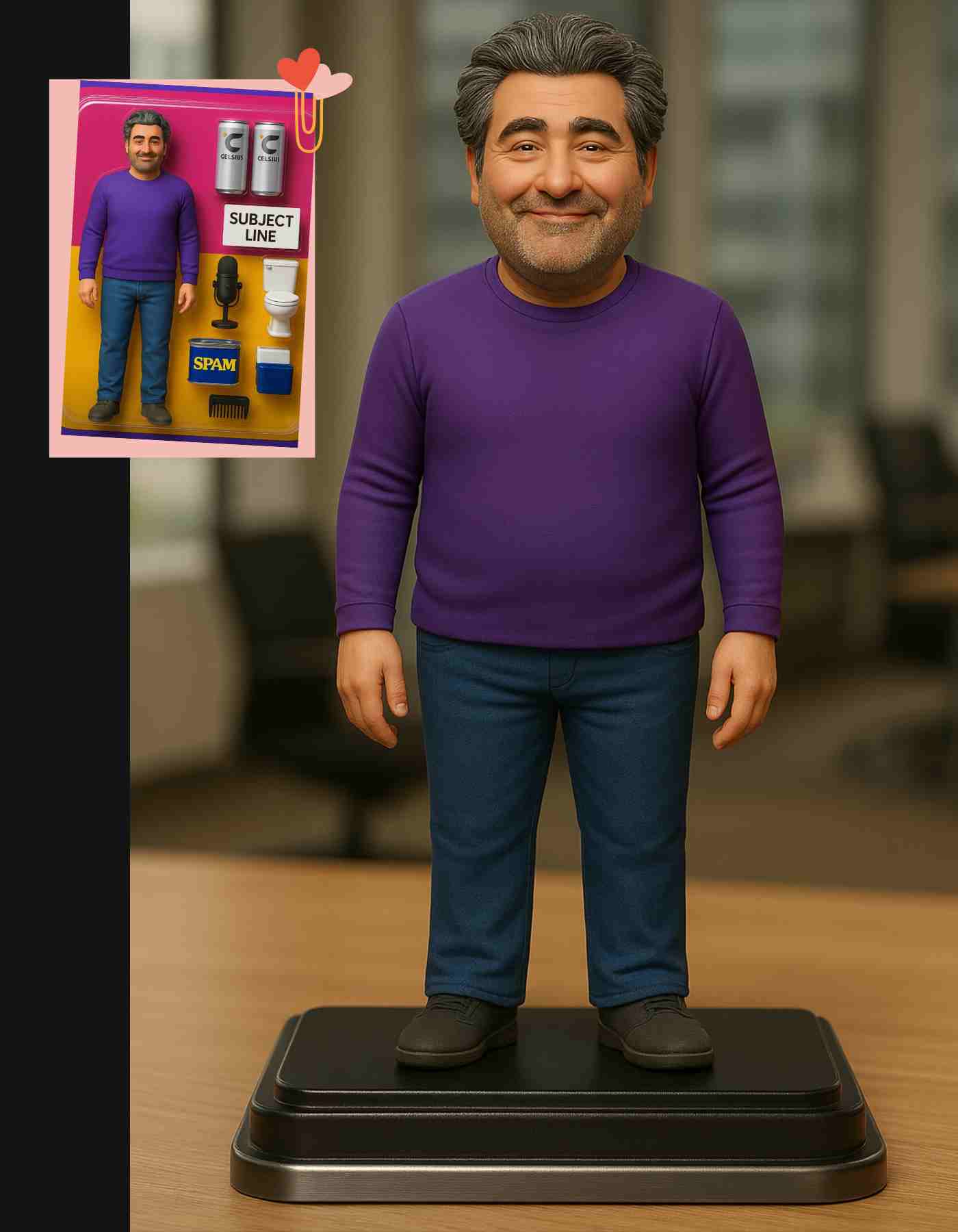 AI image to figurine : Crafted like art. Made for you