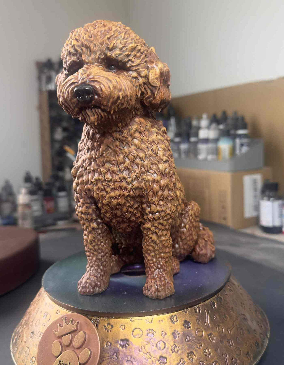 Custom Dog Sculptures : Immortalize your furry bestie in 3D – Artmellows 3D