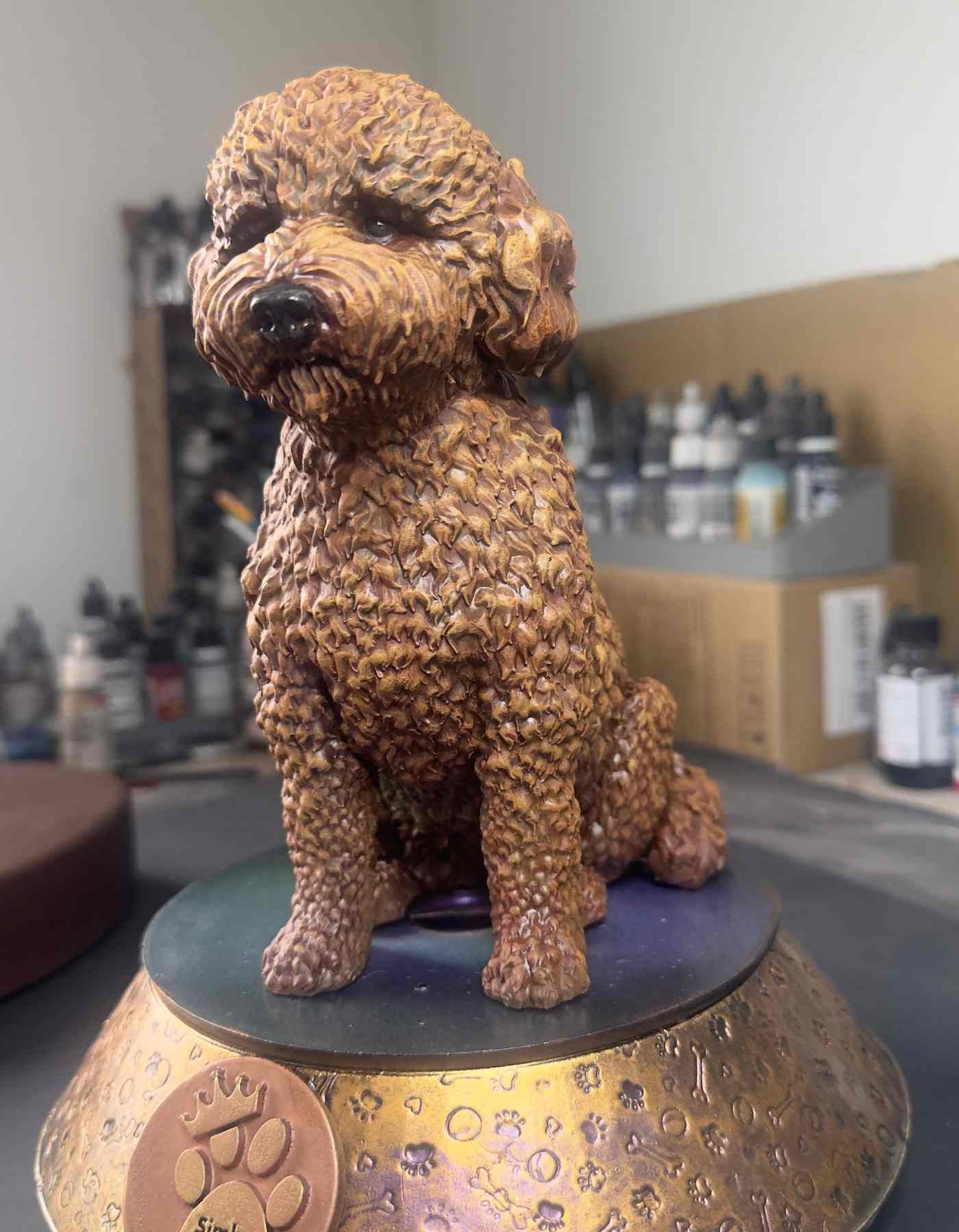 Custom Dog Sculptures : Immortalize your furry bestie in 3D