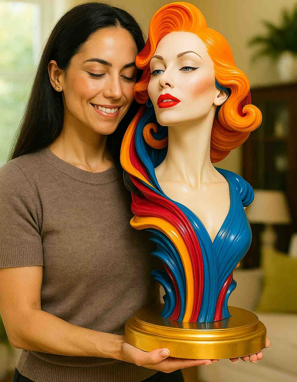 Home decor sculptures :  Custom 3D Printed Sculptures