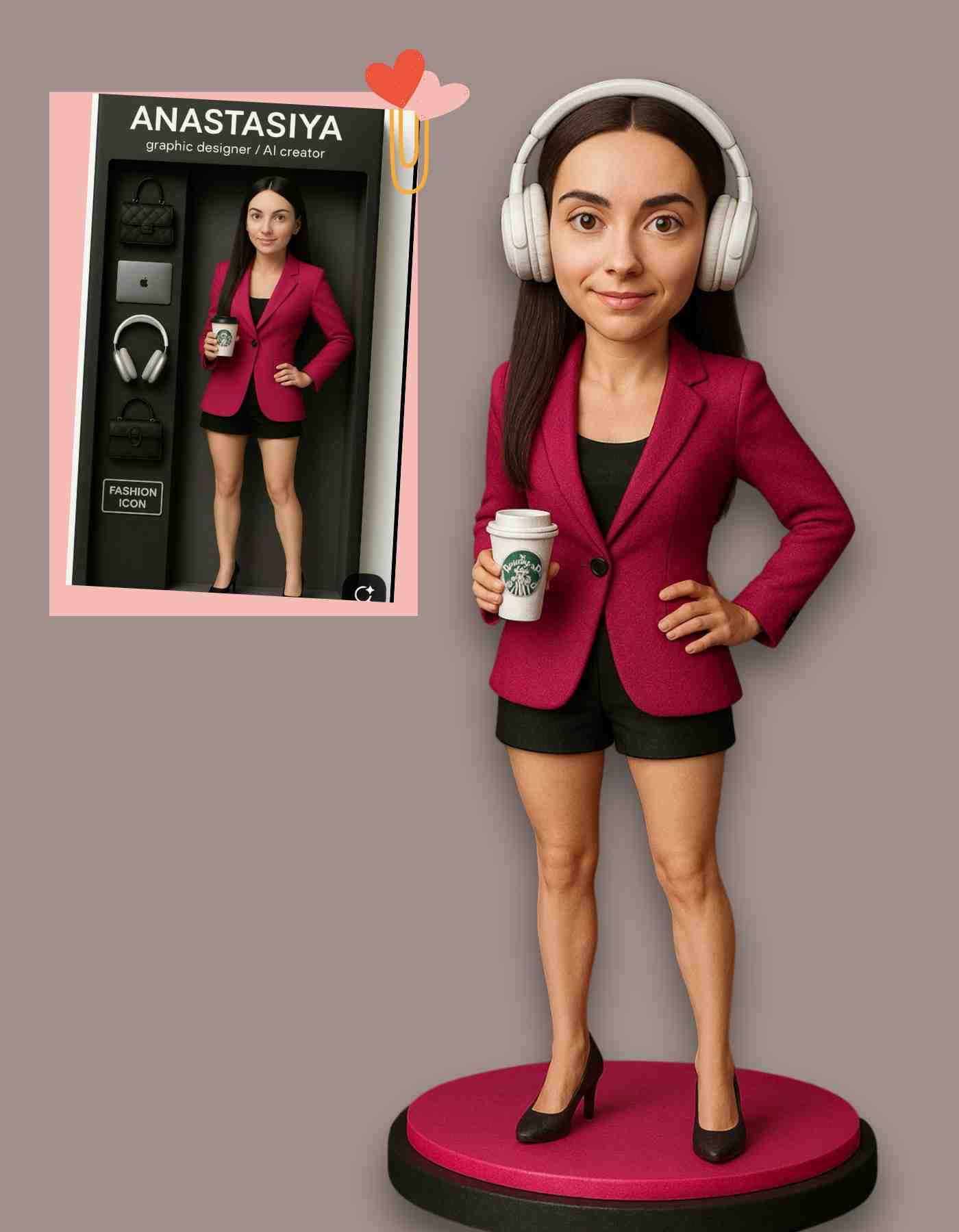 AI image to figurine : Crafted like art. Made for you