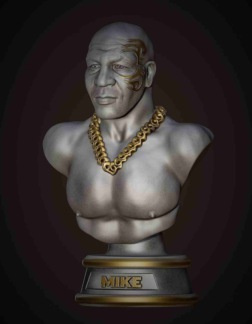 Mike Tyson Figurine : Custom Sculpted & 3D printed in any pose you choose!