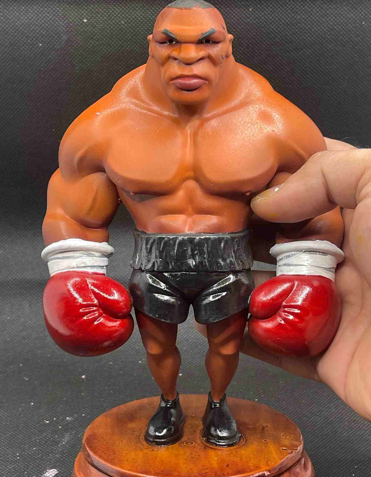 Mike Tyson Figurine : Custom Sculpted & 3D printed in any pose you choose!