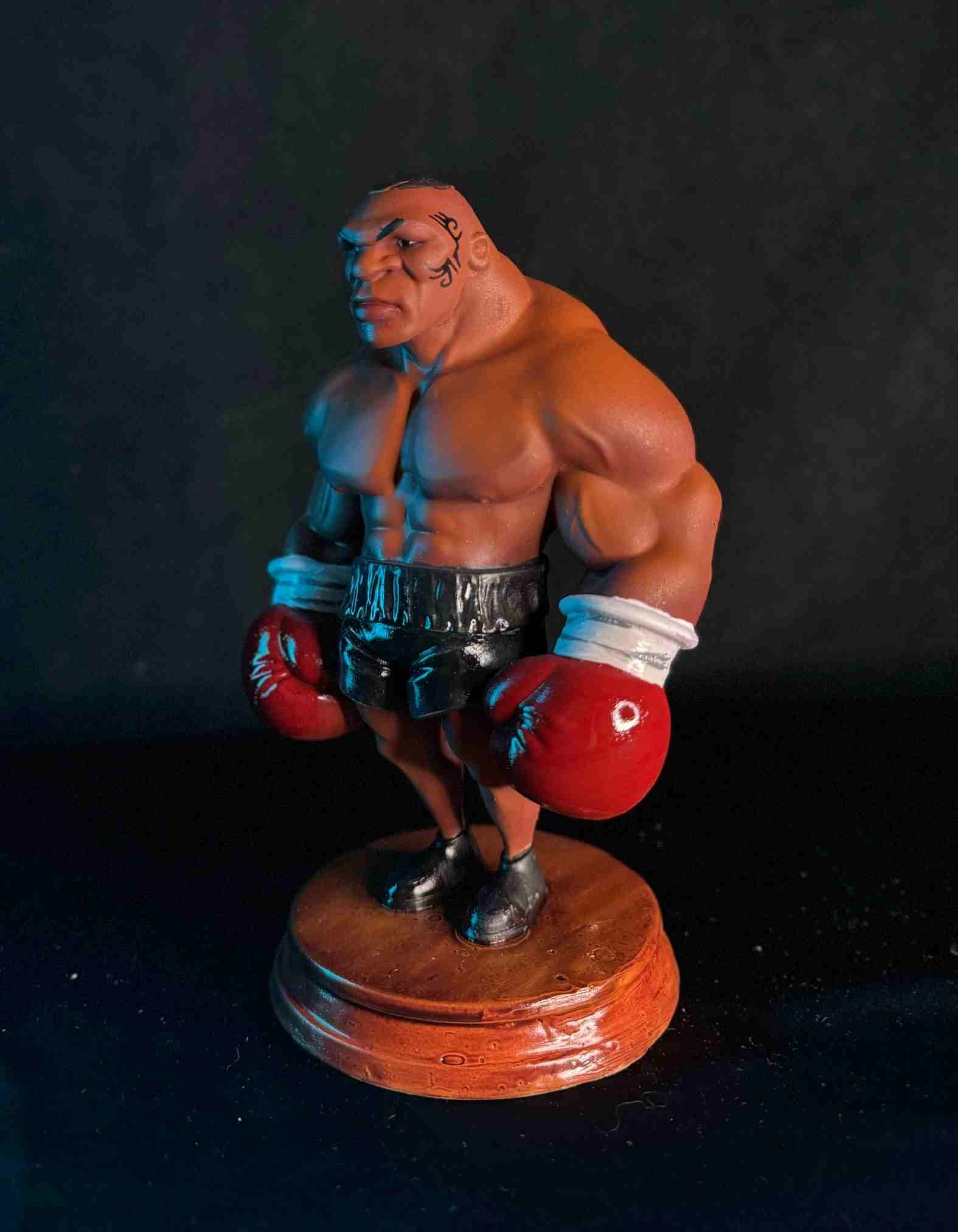 Mike Tyson Figurine : Custom Sculpted & 3D printed in any pose you choose!