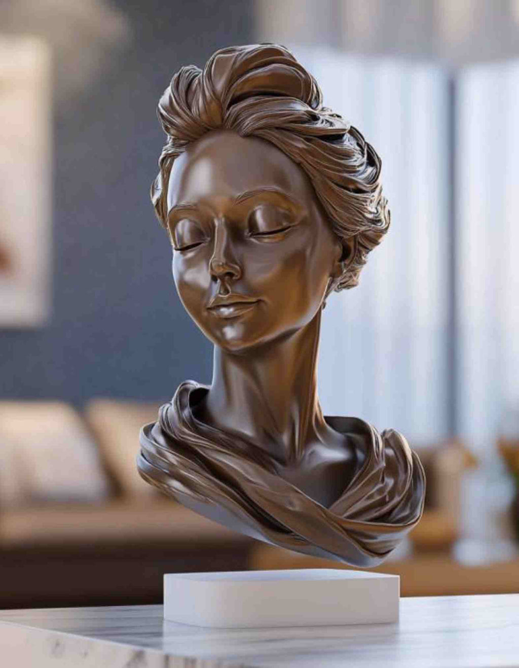 Custom gifts for girlfriend : Personalized 3D Sculpture of herself She’ll Love!