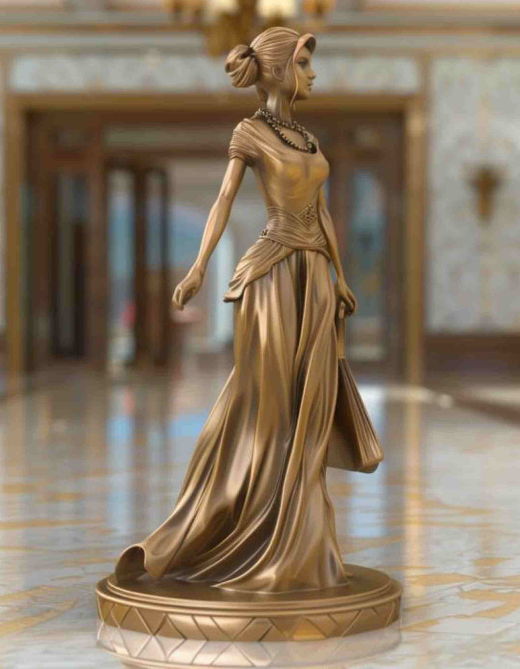 Custom gifts for girlfriend : Personalized 3D Sculpture of herself She’ll Love!