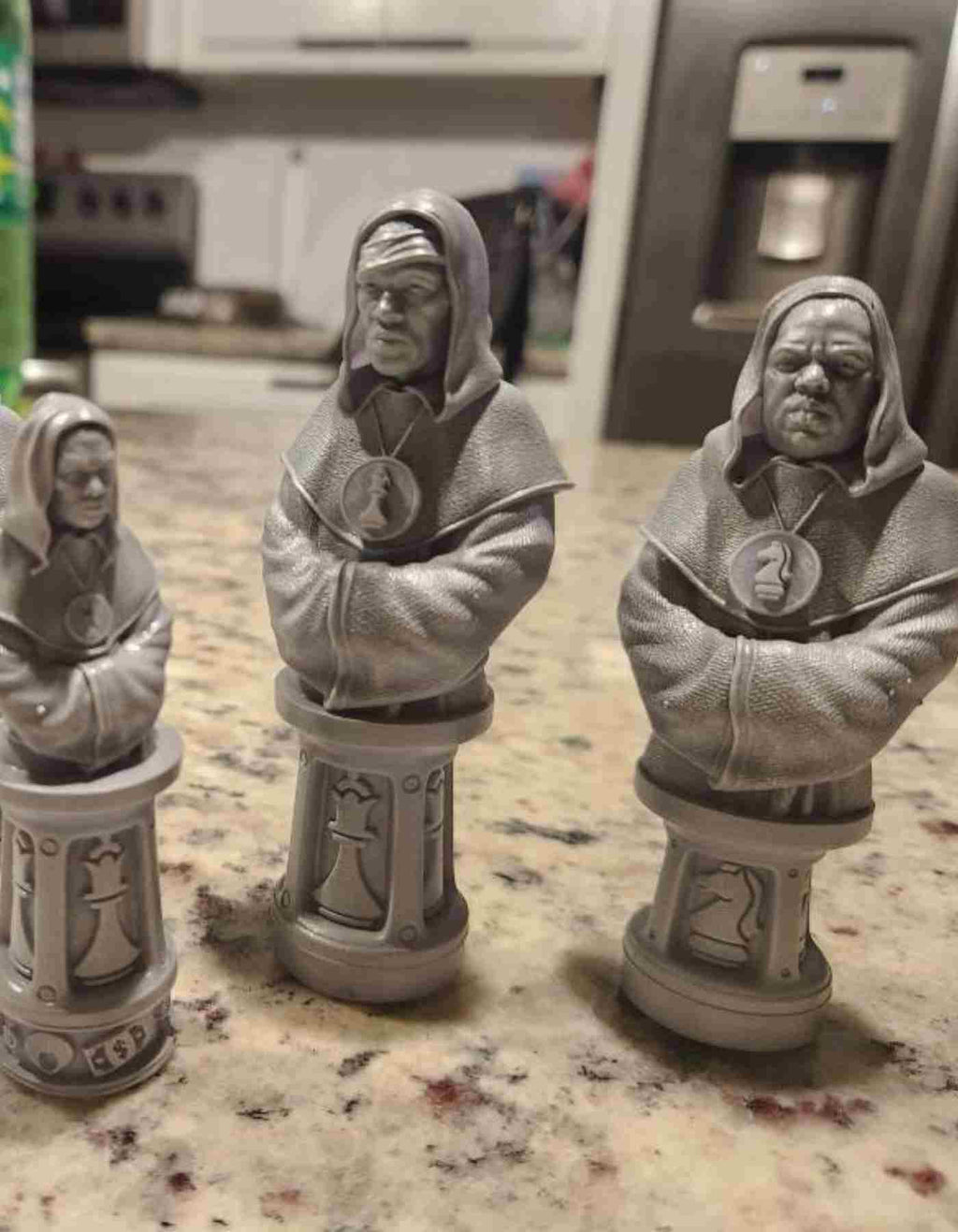 Custom Chess Pieces - 3D printed Chess Sets for Chess lovers