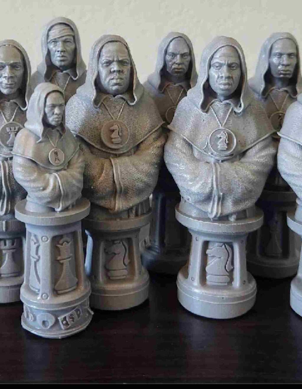 Custom Chess Pieces - 3D printed Chess Sets for Chess lovers