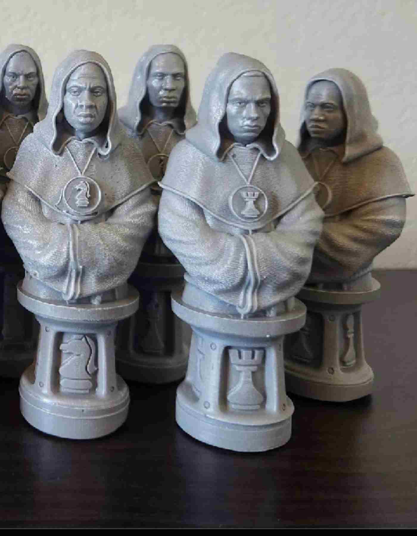 Custom Chess Pieces - 3D printed Chess Sets for Chess lovers