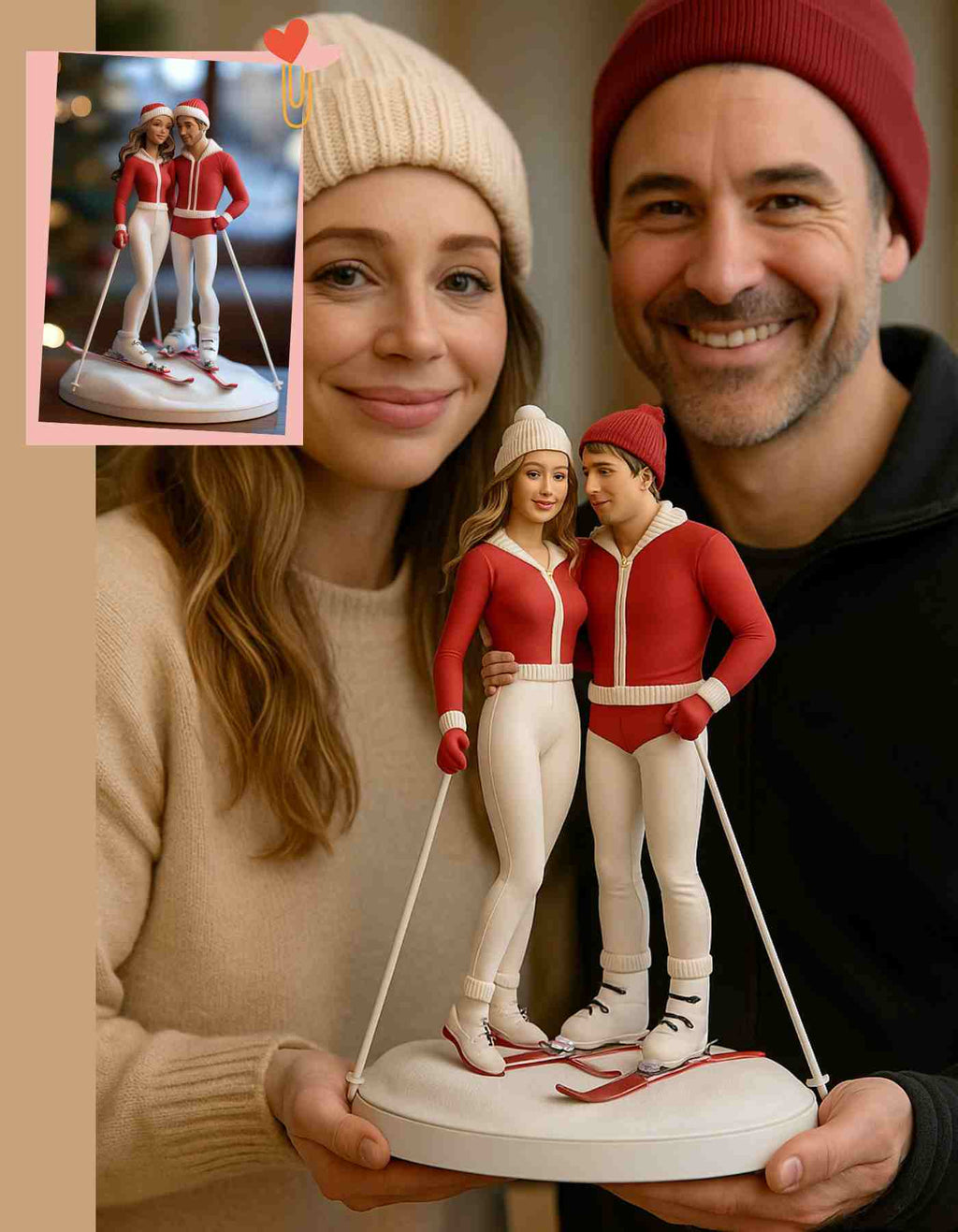 Custom Wedding Gifts : Personalized couple figurines for Special Day