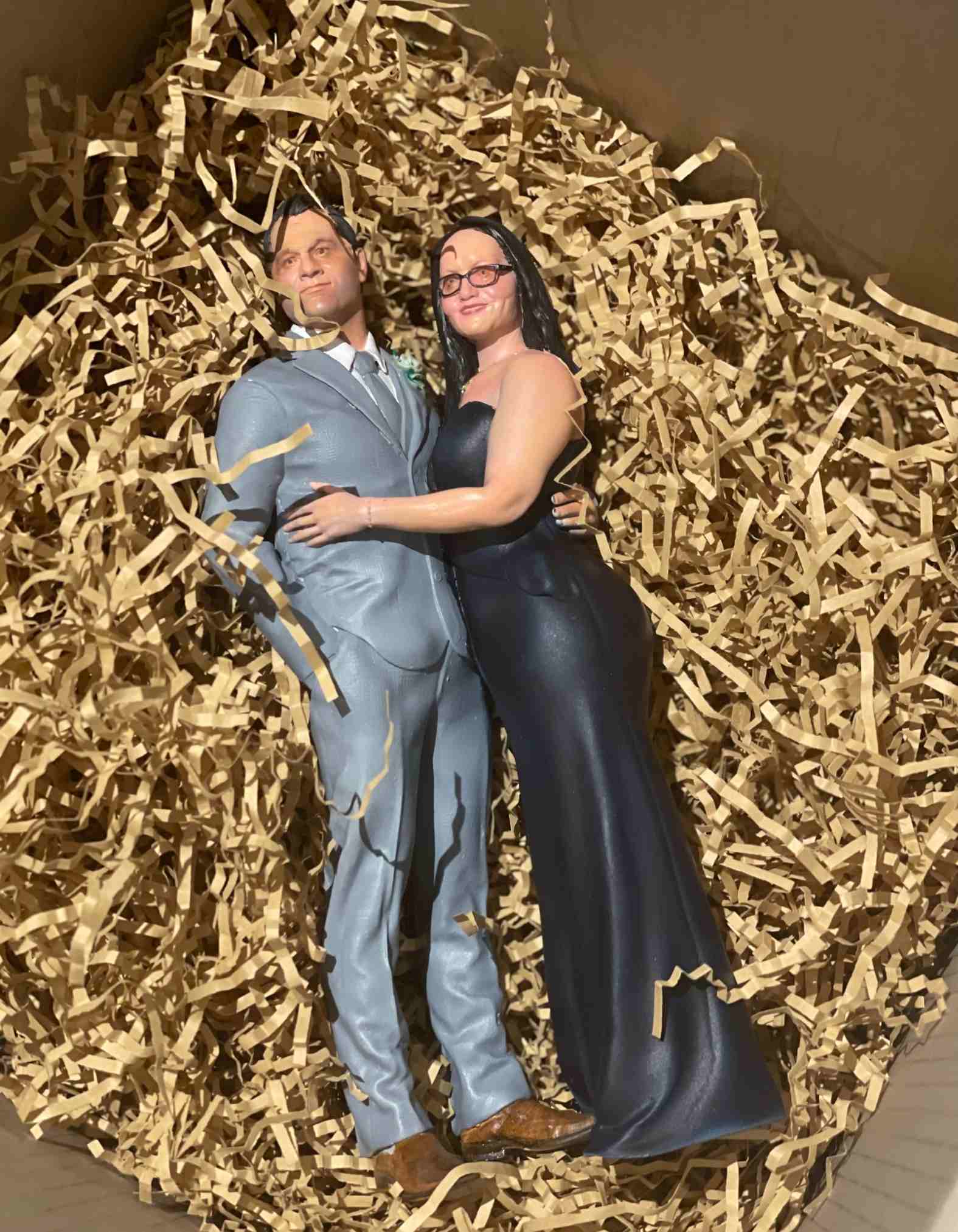 Custom Sculpted ( 3D printed)  Groom Gifts - Unique Wedding Gift Ideas