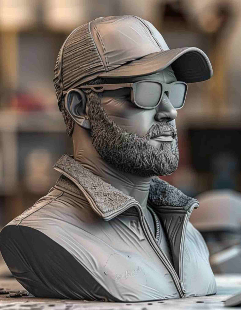 Custom gifts for dad :Personalized 3D Sculptures for dads day, birthday and every occasion