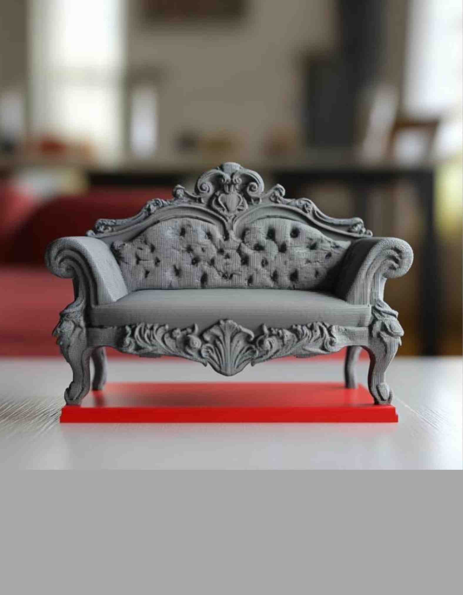 Vintage Furniture Sculptures/ Gift for Vintage lover/Sentimental gift/Furniture sculpture decor