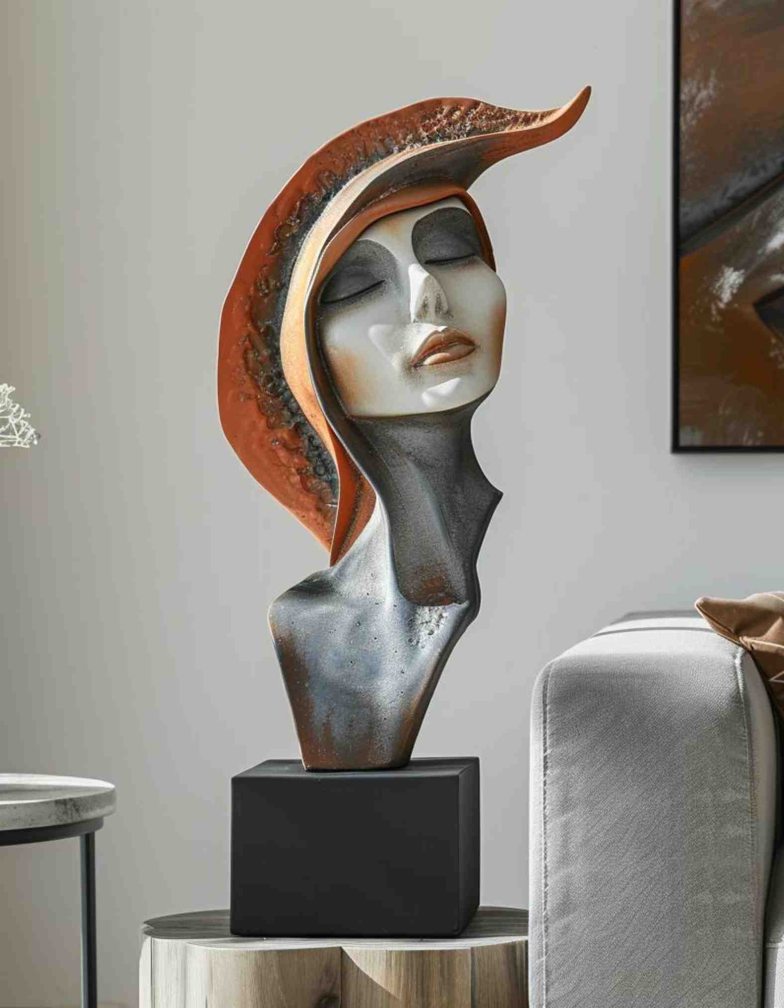 Sculptures for home decor: Elevate your space with our Custom made sculpture decor.