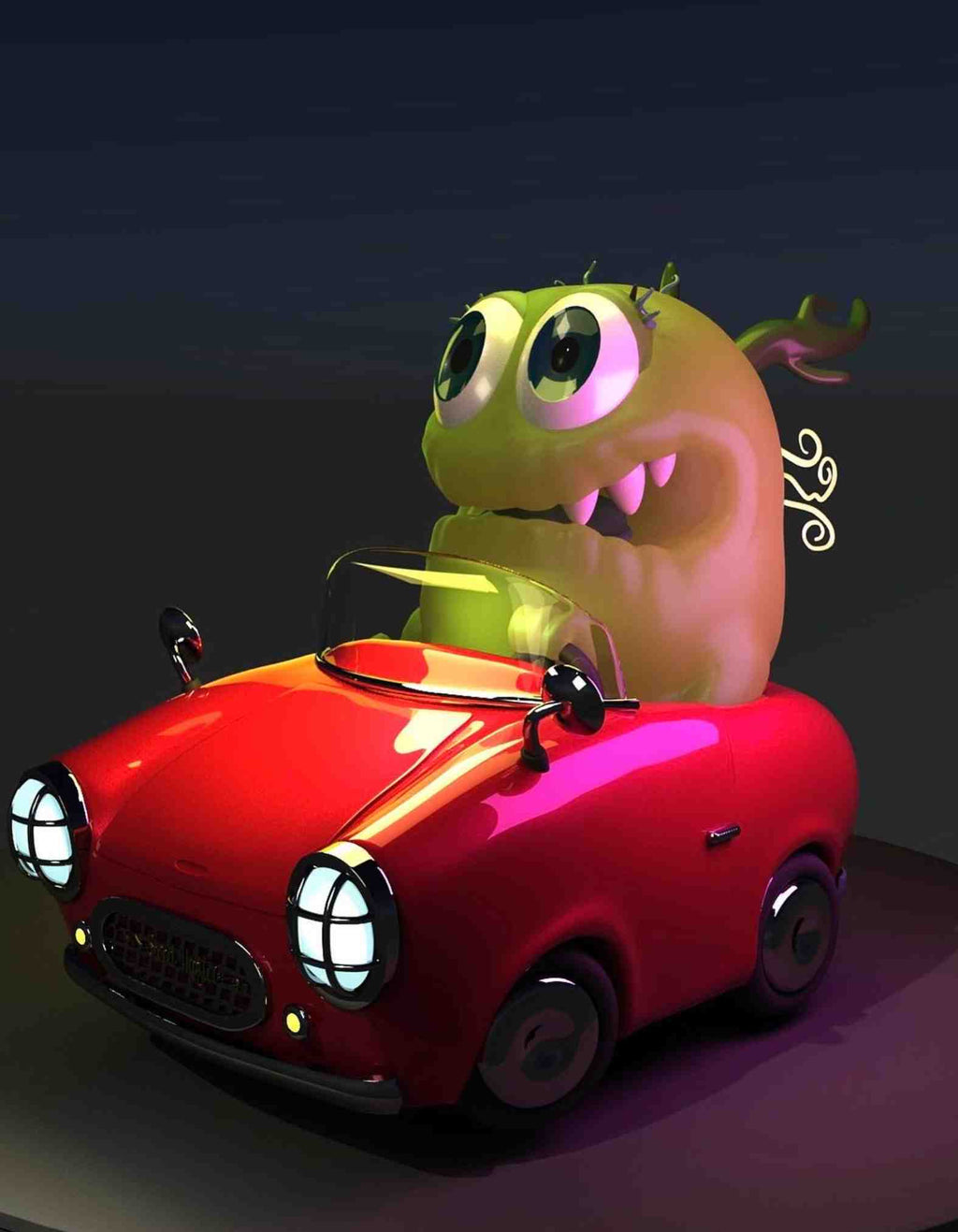 Image to 3D Digital file- Cartoon Characters 3D Sculpt