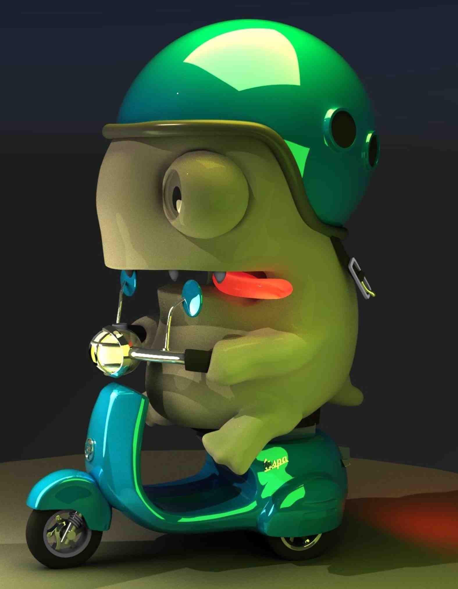 Image to 3D Digital file- Cartoon Characters 3D Sculpt