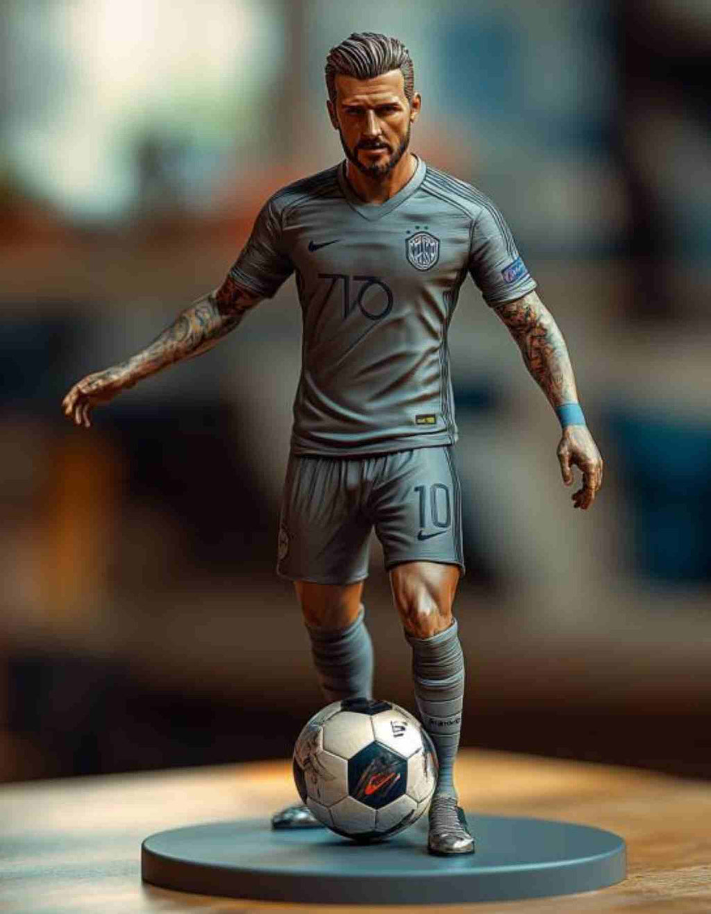 Custom soccer Gifts - Custom Sculpted & 3D printed in any pose you choose!