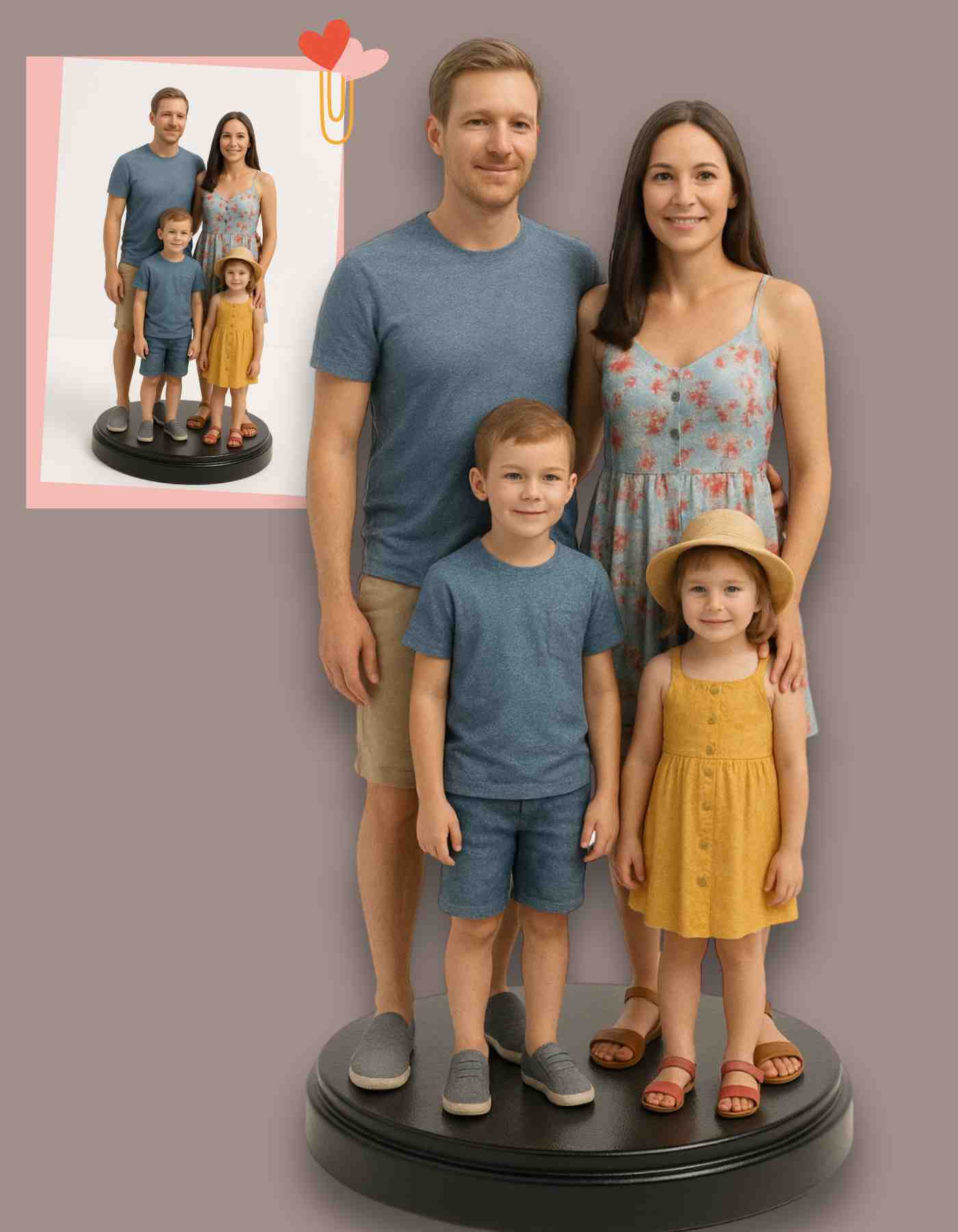 3D family - Celebrate the love that holds your family together