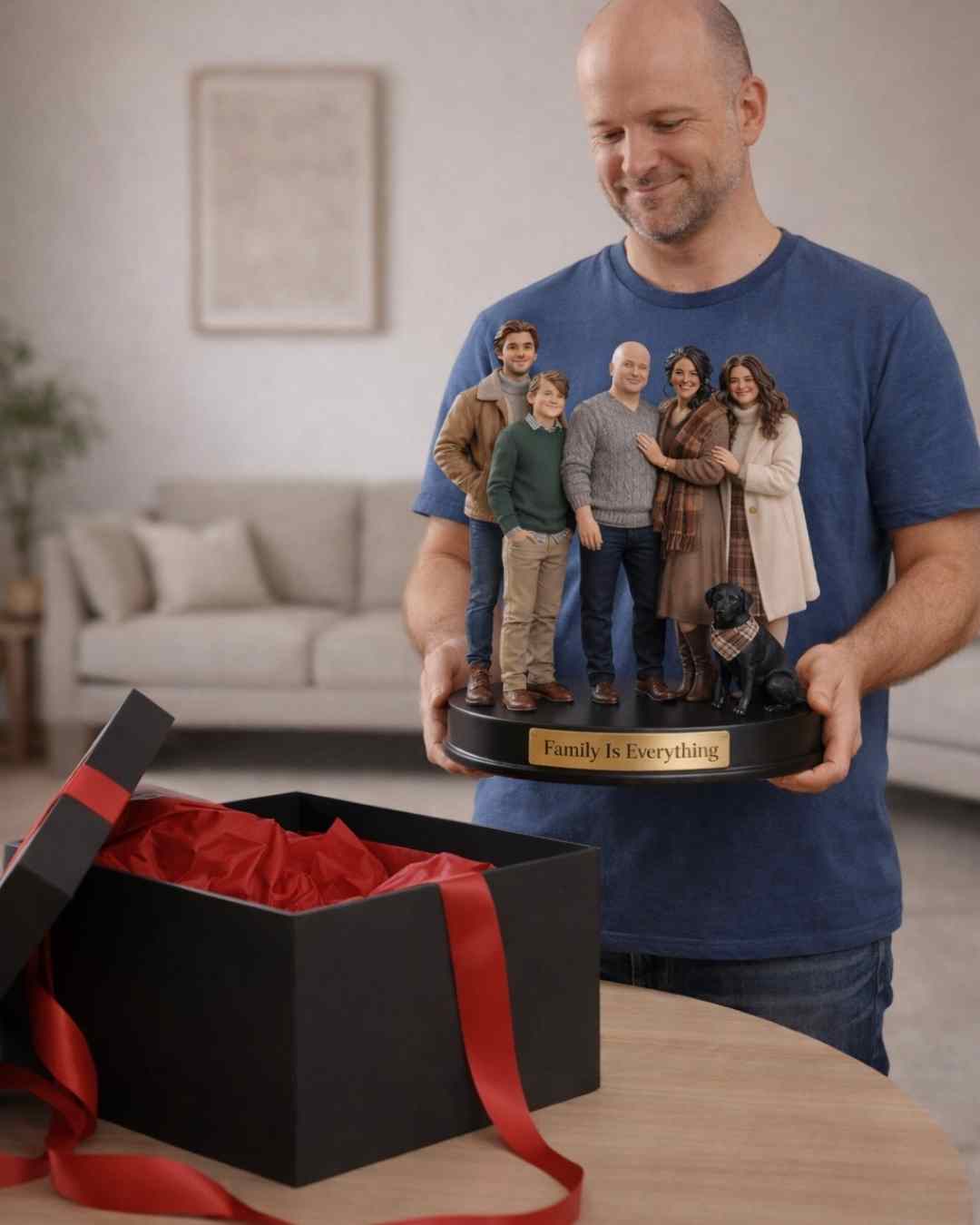 Luxury family sculptures that preserve your legacy in form