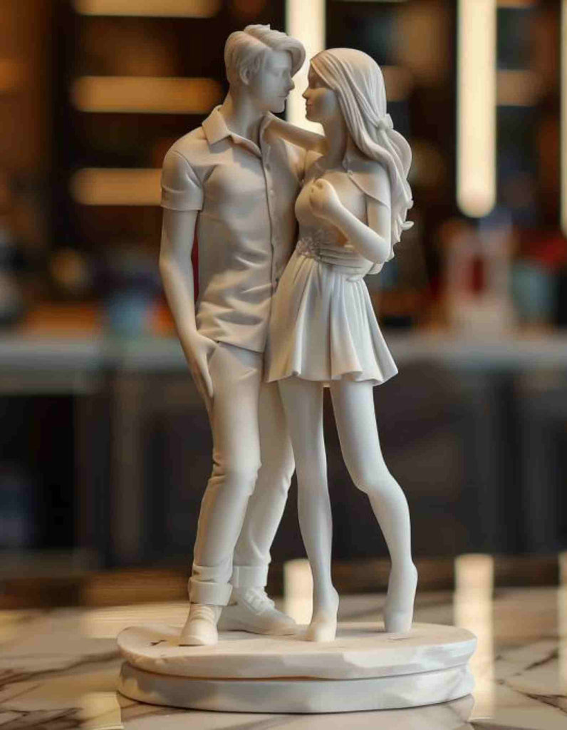 Custom Wedding Gift- Custom 3d printed wedding Gifts, Wedding Gift Ideas- Couple sculpts/Romantic gifts for couple/ Love gift for couple