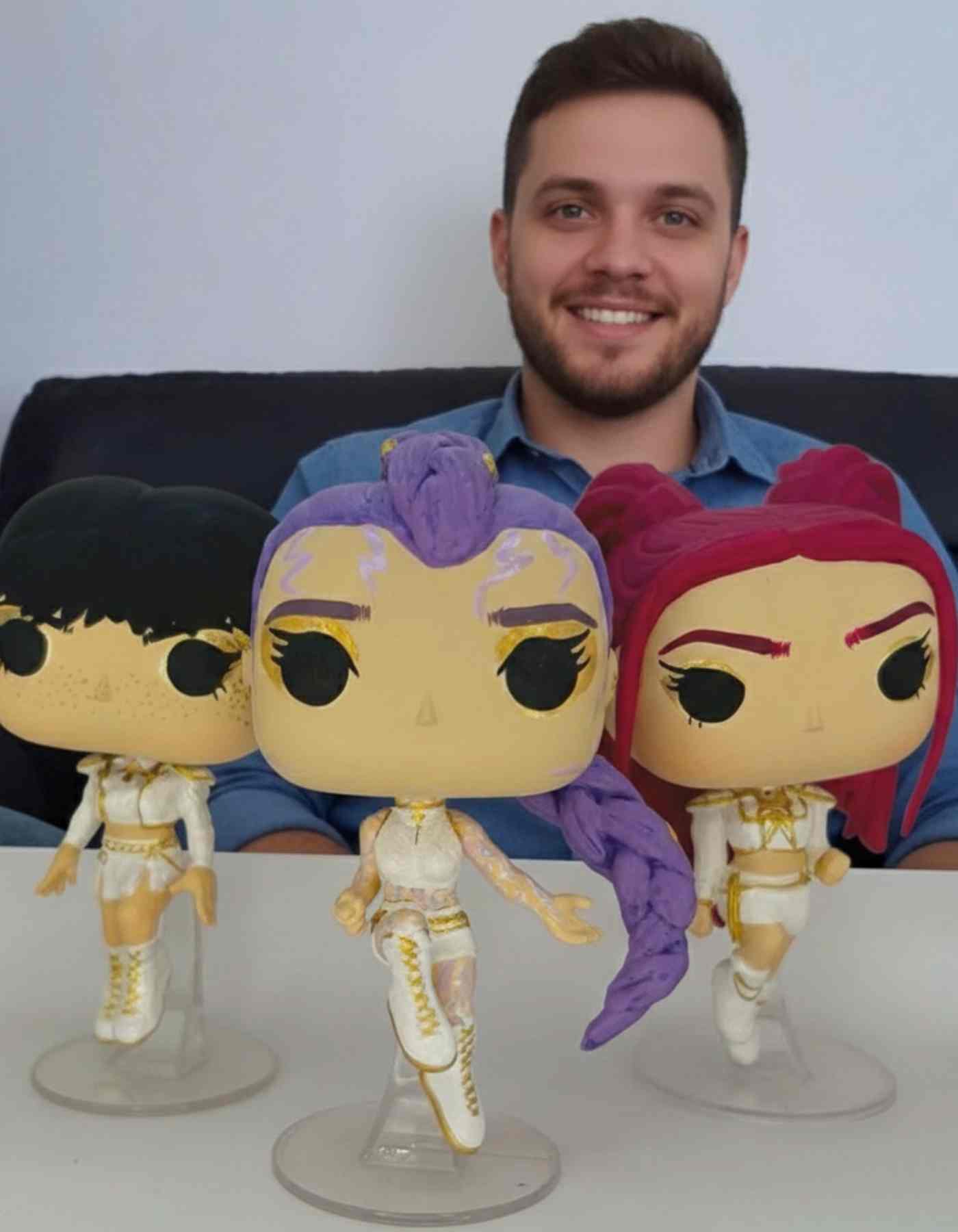Funko Pop alternatives. Custom made figures designed just for you