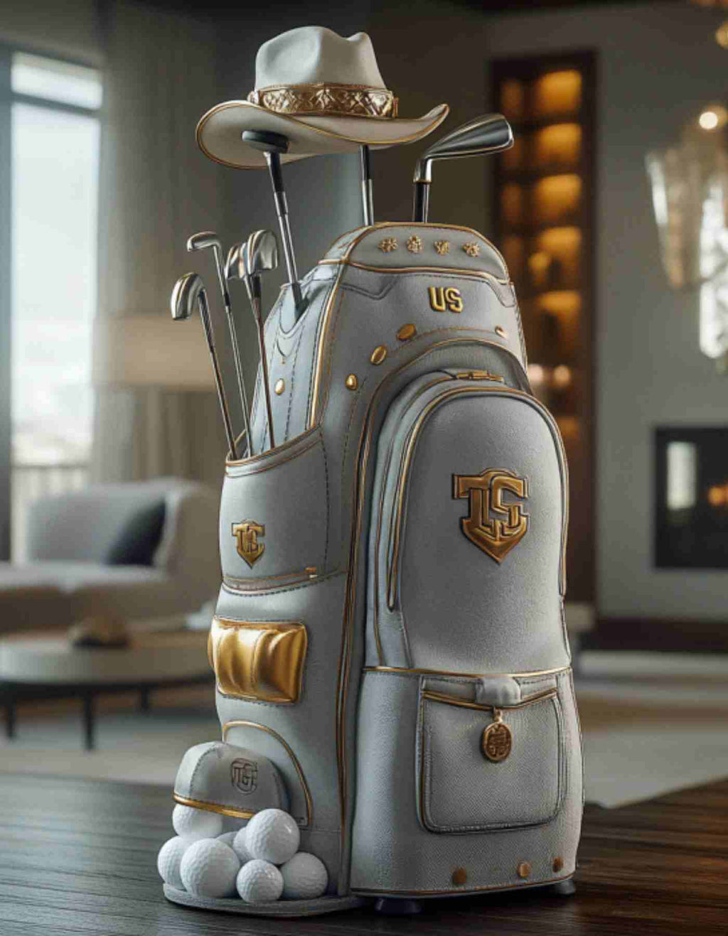 Custom golf gifts for Golf Lovers- Custom Sculpted & 3D printed in any pose you choose!