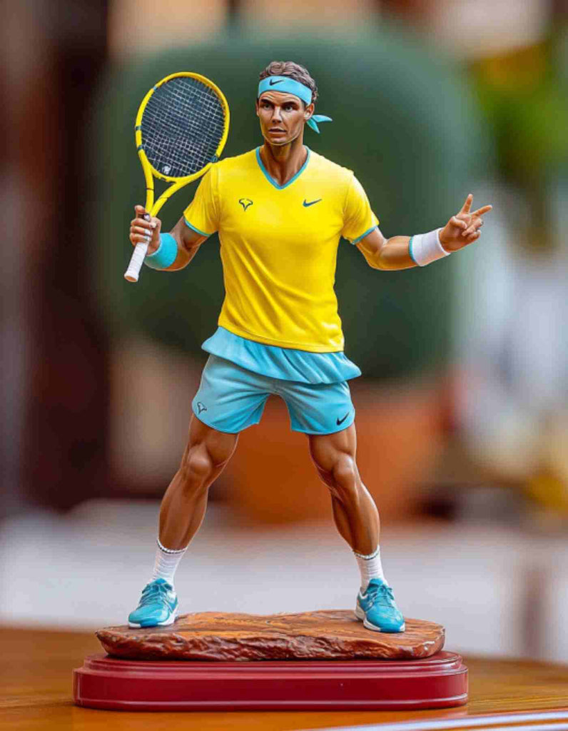 Custom tennis gifts-  Custom Sculpted & 3D printed in any pose you choose!