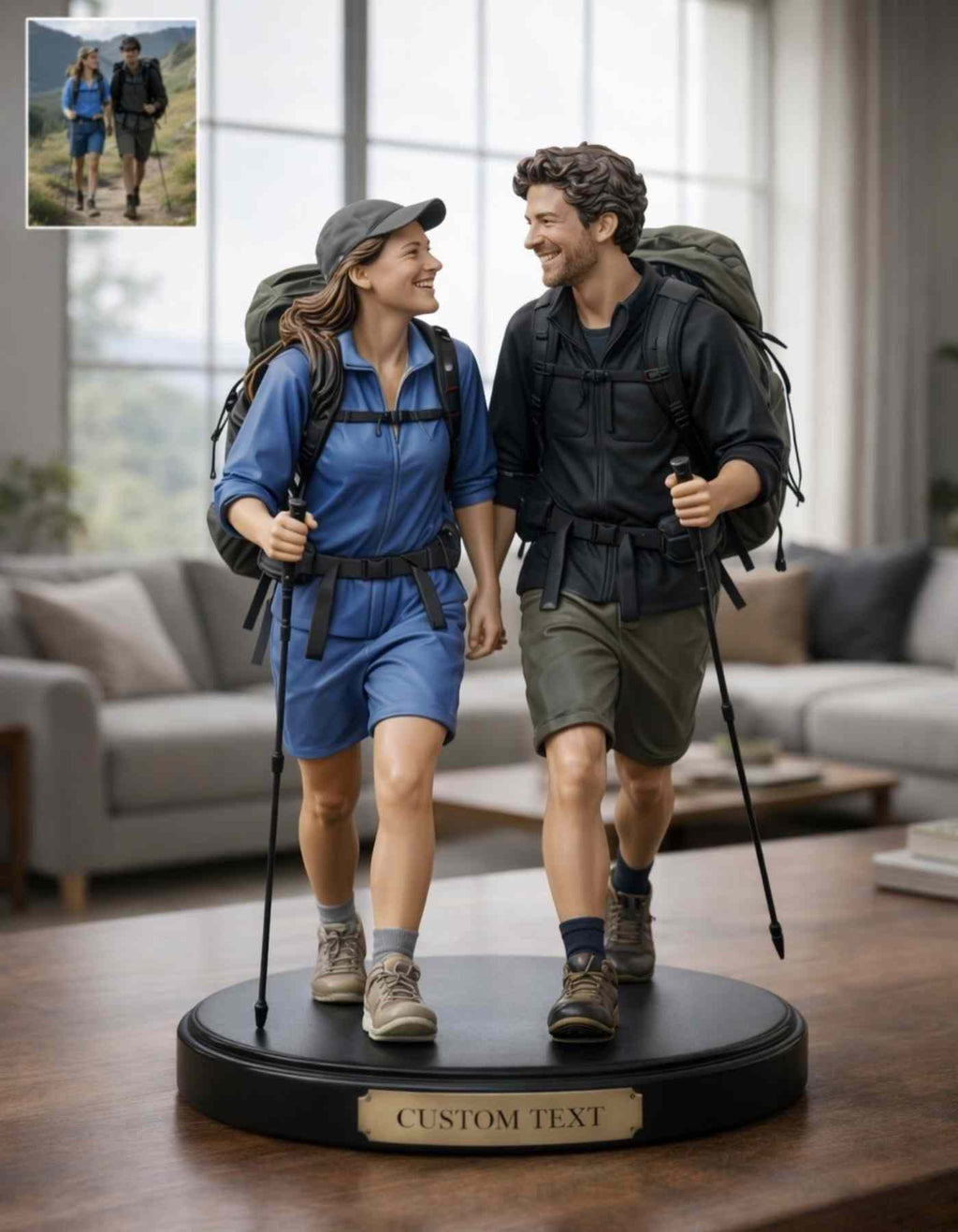 Personalized Wedding Gifts for Couples In fave Hobbies- hiking, Golfing ,Snow Hiking, and much more