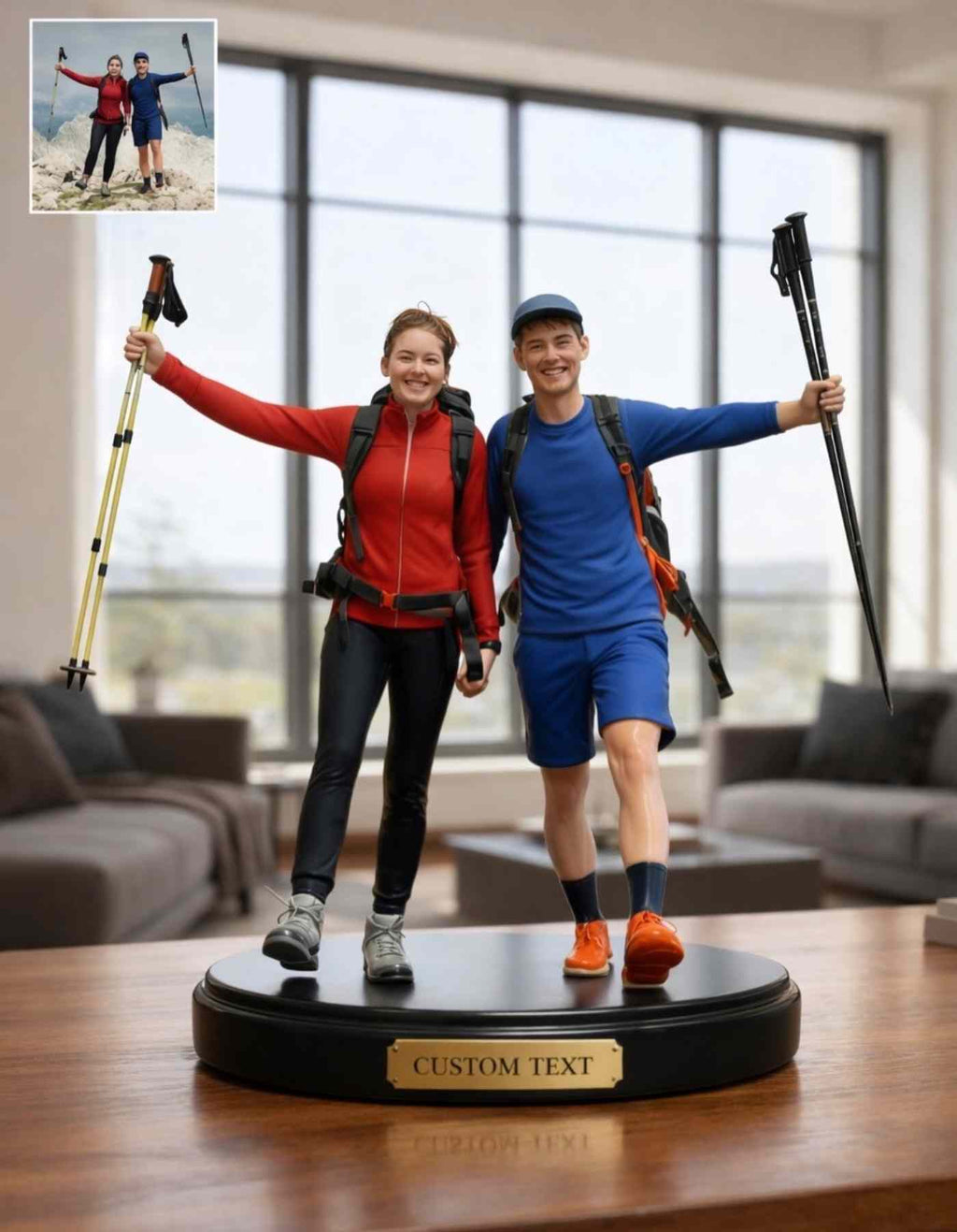 Personalized Wedding Gifts for Couples In fave Hobbies- hiking, Golfing ,Snow Hiking, and much more