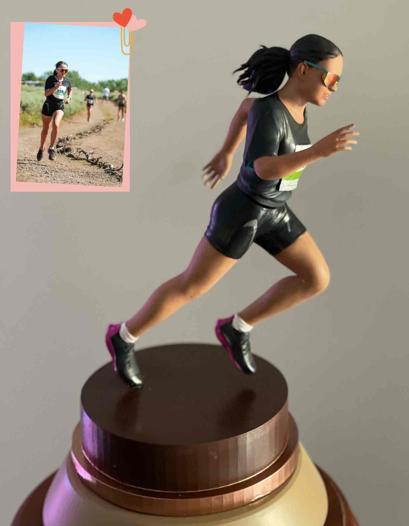 3D Printed figurine of yourself : Personalized Miniature Just for You