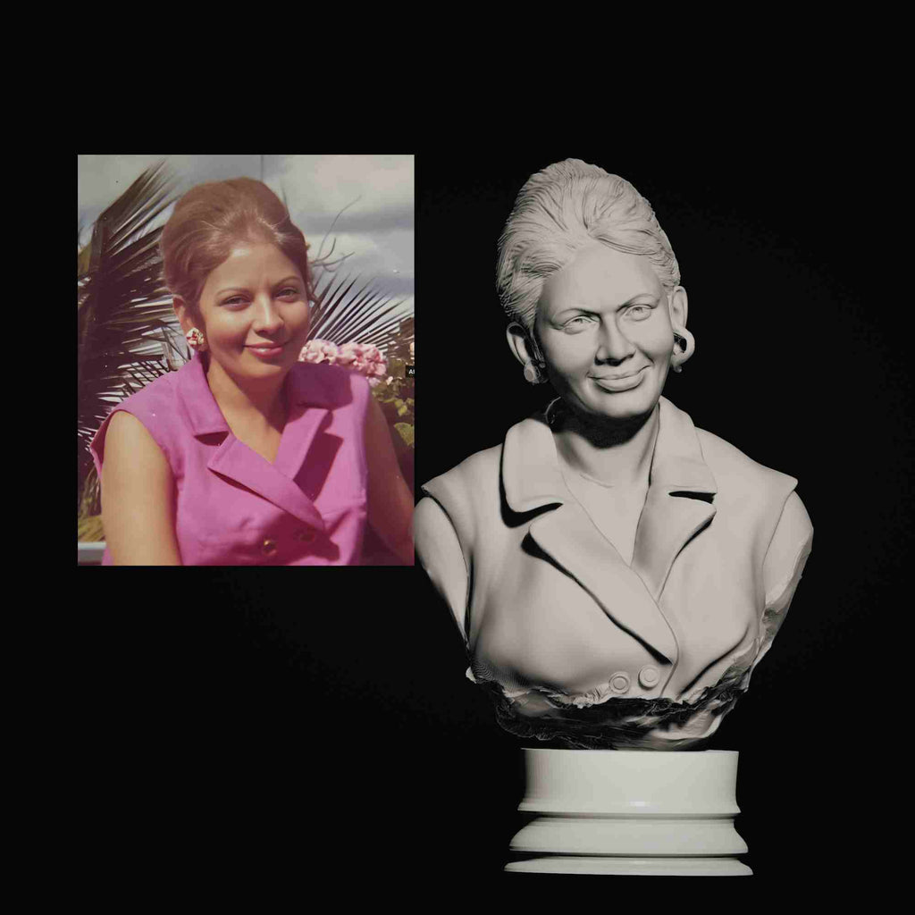 Custom Memorial Sculpture - personalized memorial Statues