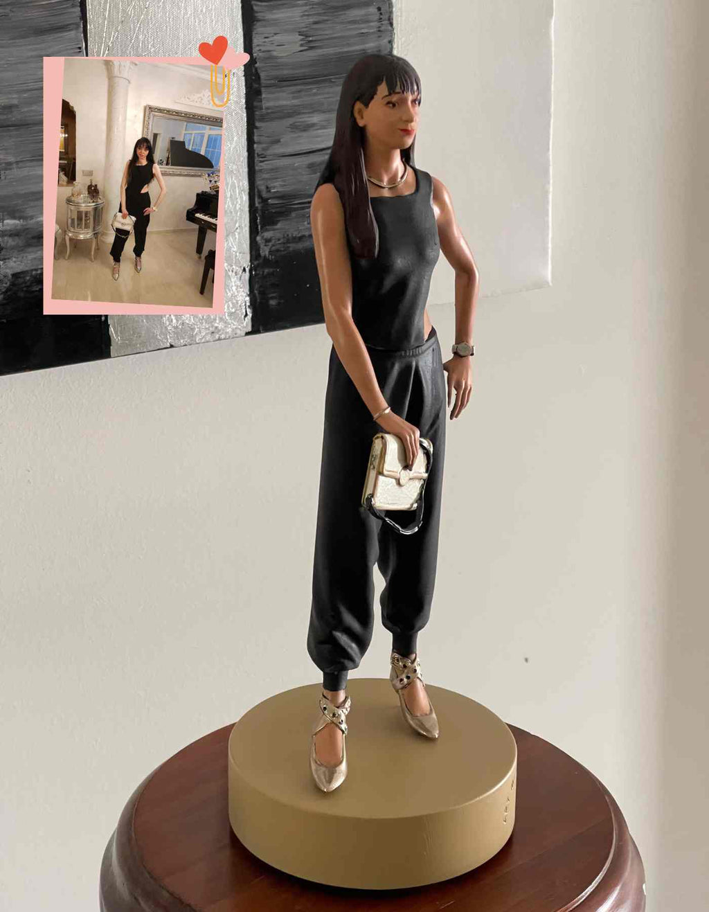 3D Printed figurine of yourself : Personalized Miniature Just for You