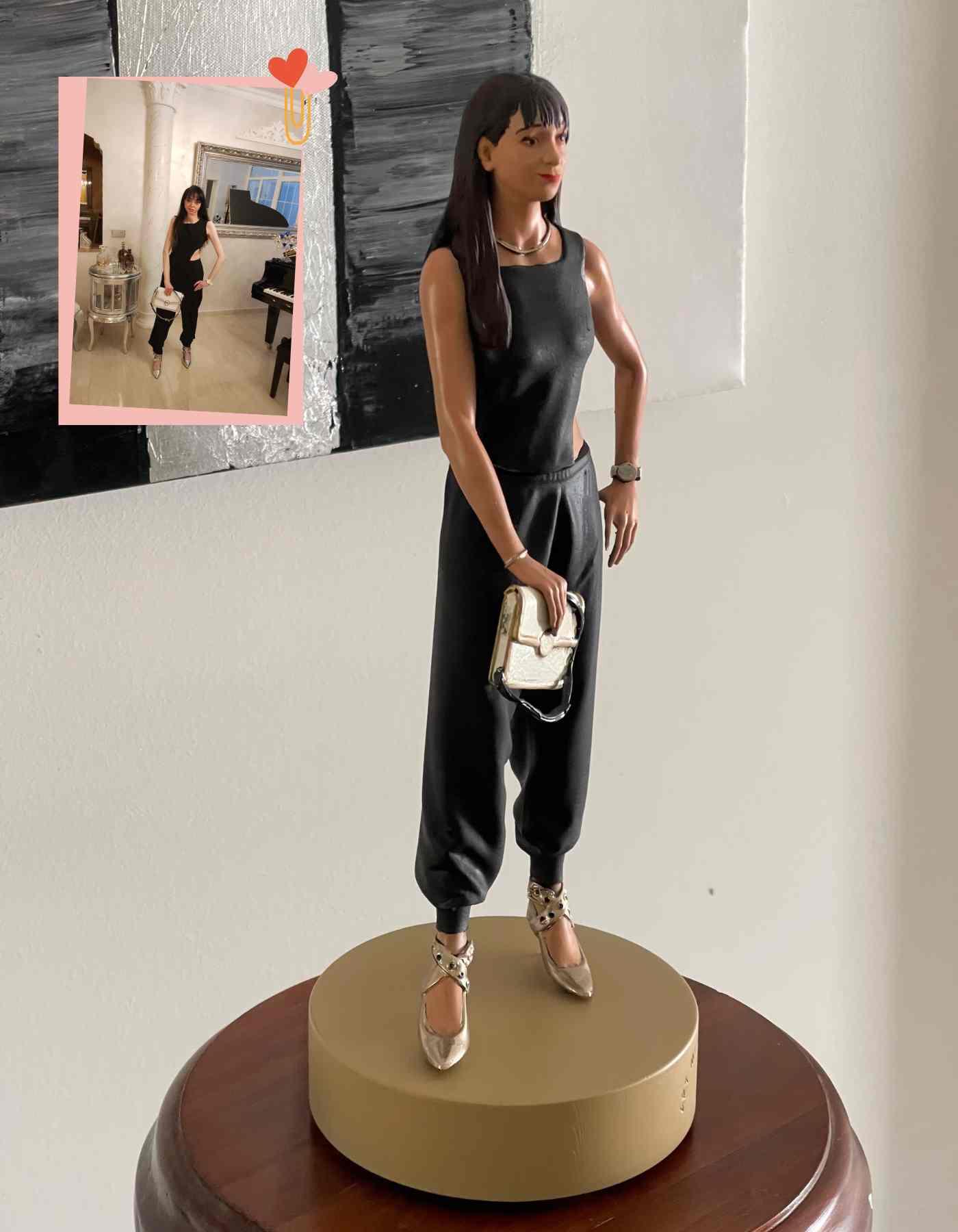 3D Printed figurine of yourself : Personalized Miniature Just for You