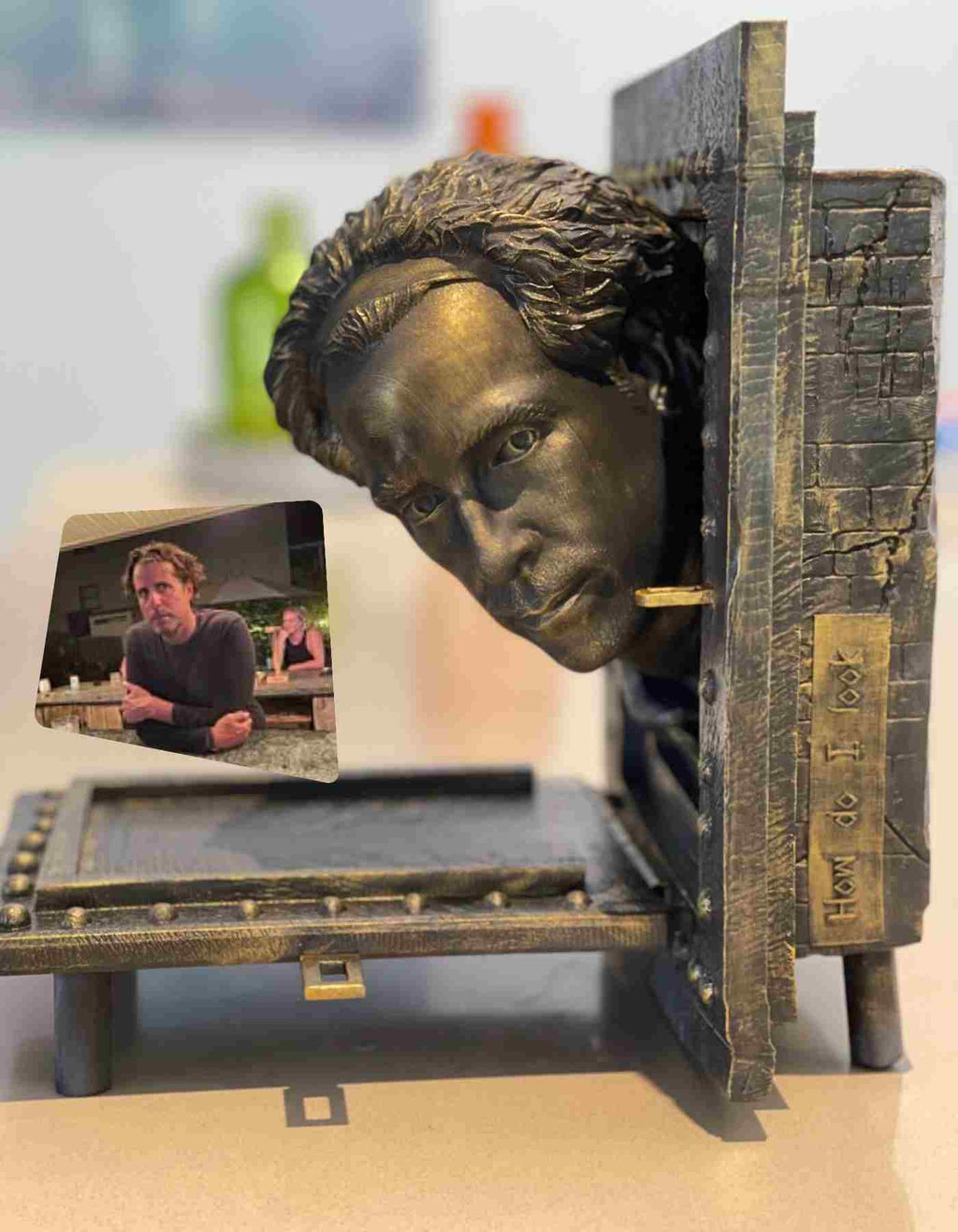 Custom retirement gifts : Personalized Custom 3D Sculpt of Retirees