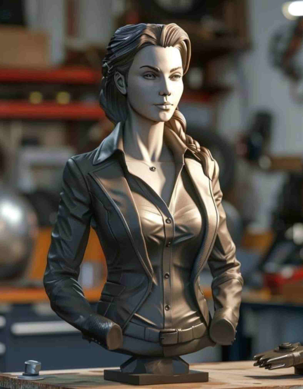 Unique gifts for attorneys : Custom Lawyer sculpture ( Bust or figurine)