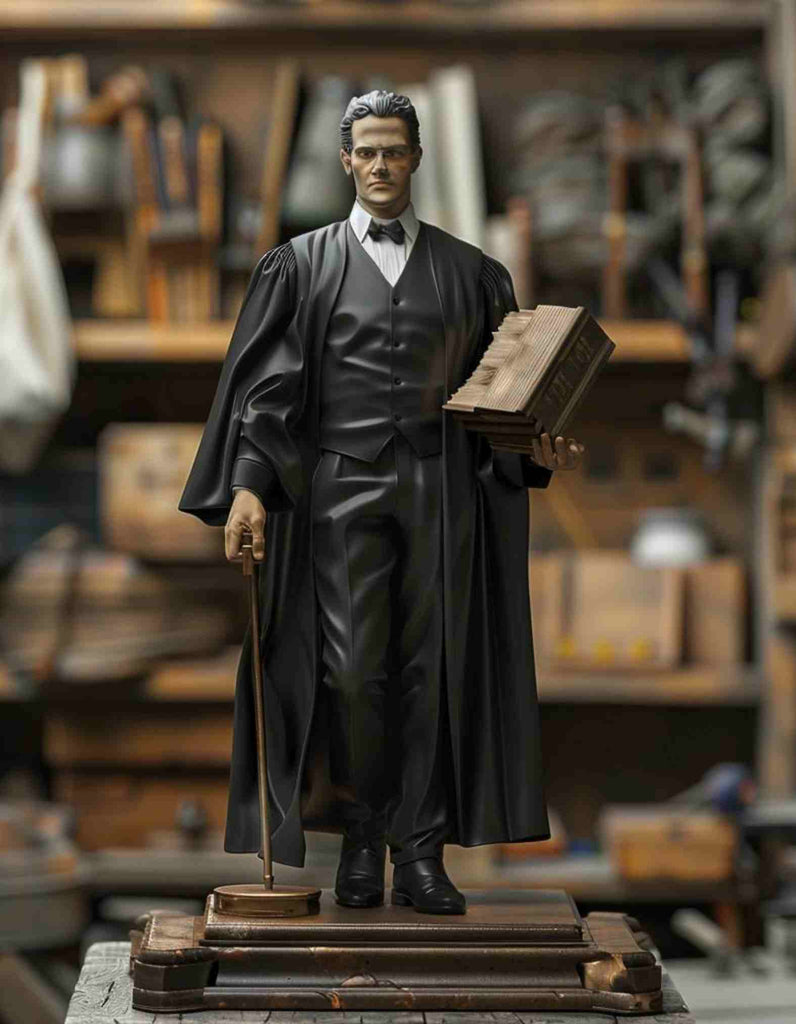 Custom lawyer Gifts, Custom Lawyer sculpture, Custom 3d Printed Lawyer Figurines/ table decor/ attorney Gift/law firm decor/home/offic decor