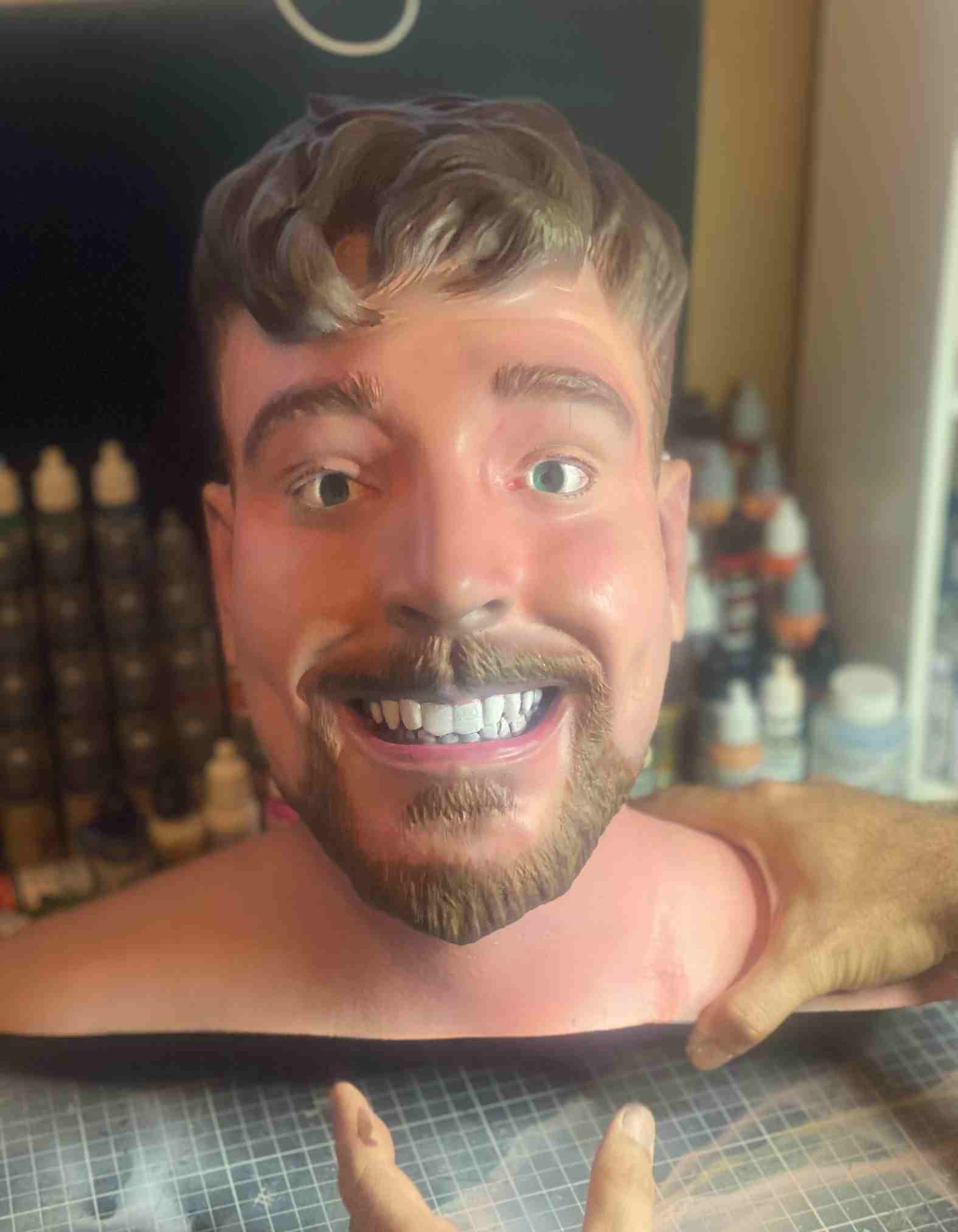 Bust sculpture:  Personalized 3D Art for Timeless Elegance!