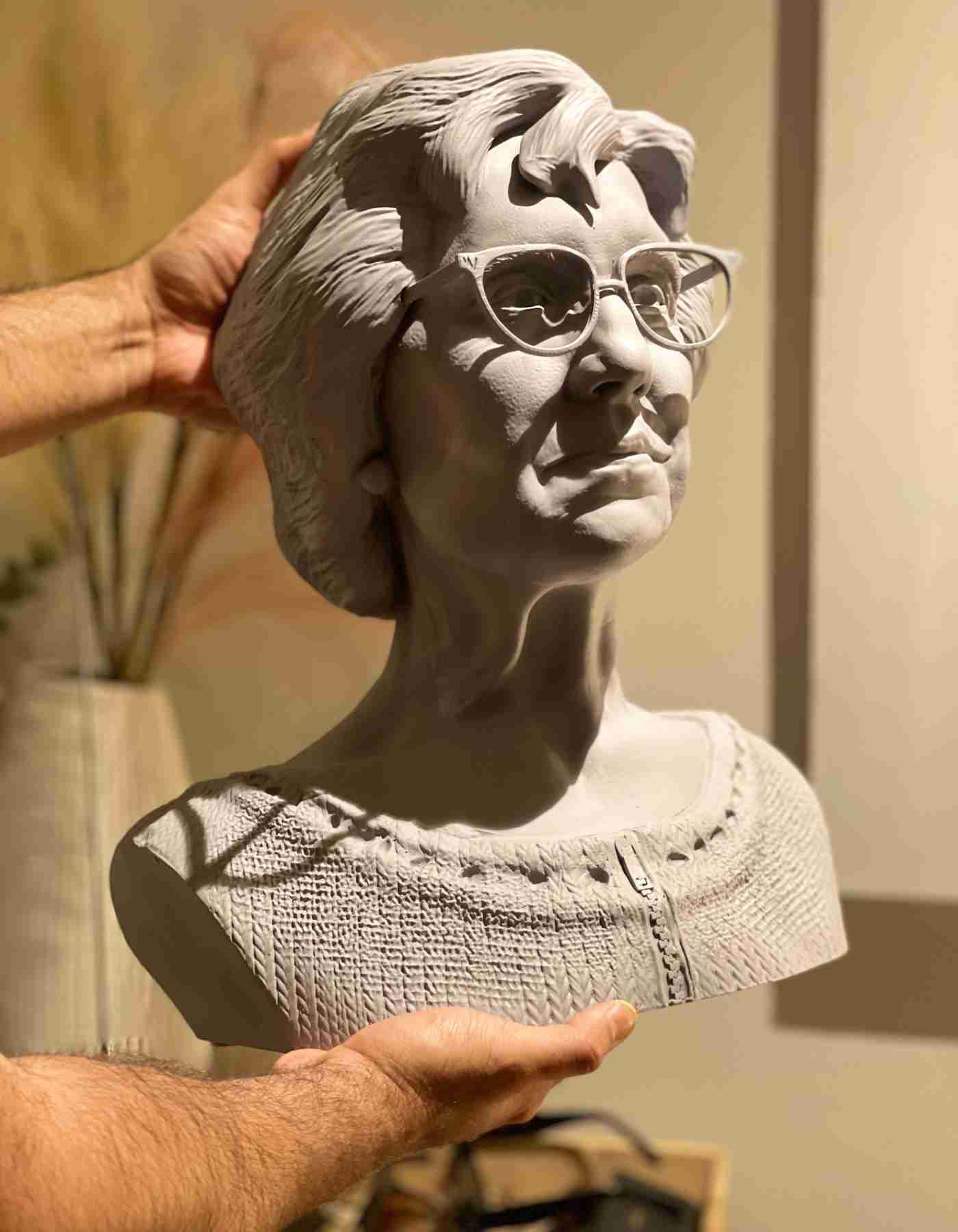 Custom Memorial Sculpture - personalized memorial Statues