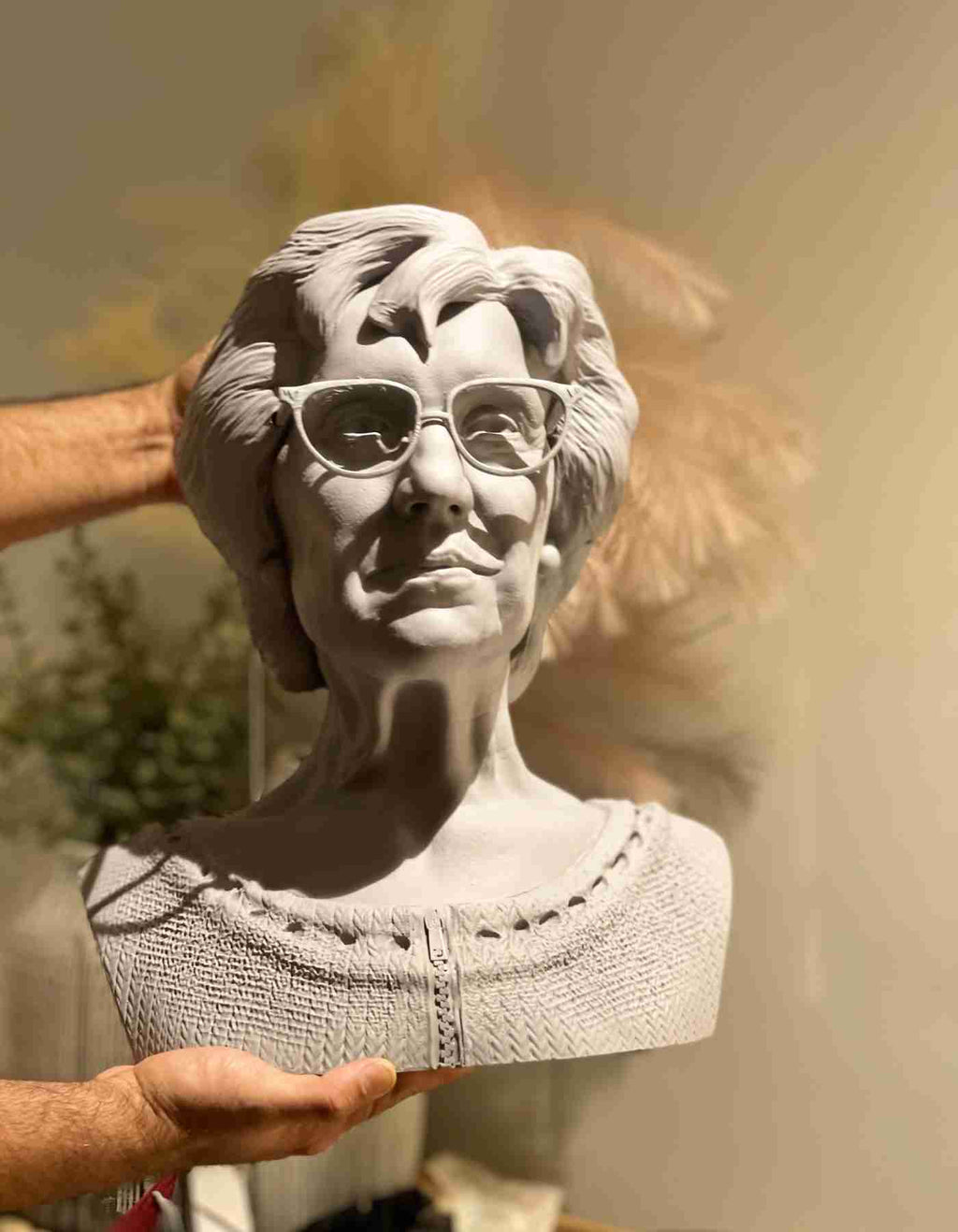 Custom Memorial Sculpture - personalized memorial Statues