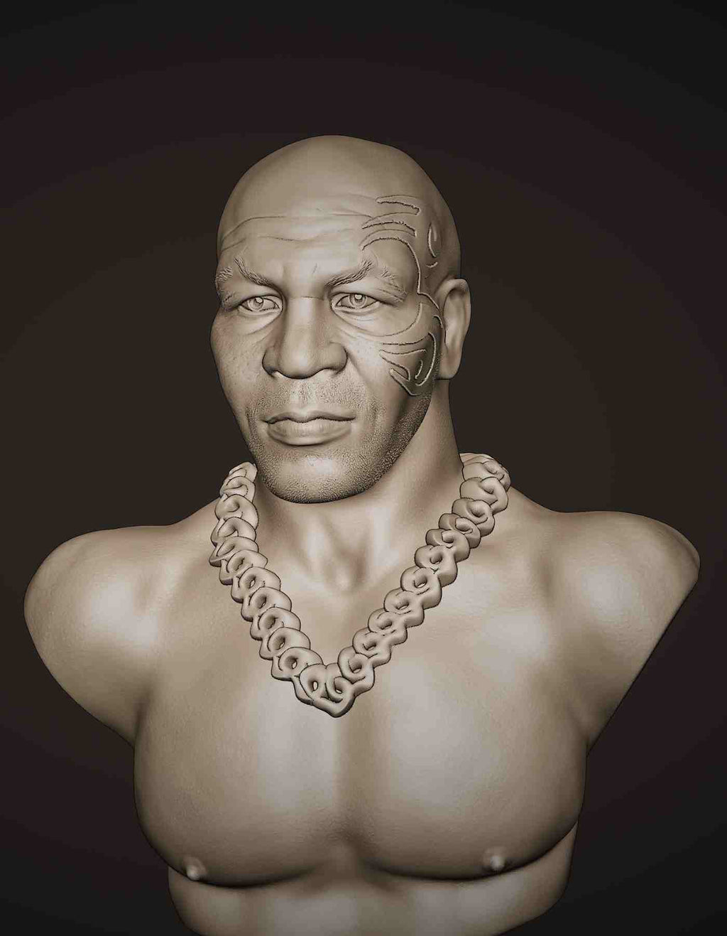 Mike Tyson Figurine : Custom Sculpted & 3D printed in any pose you choose!