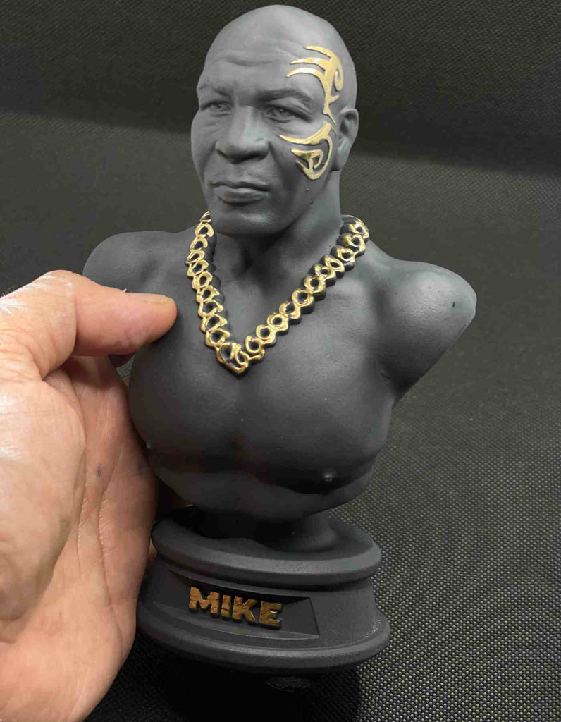 Mike Tyson Figurine : Custom Sculpted & 3D printed in any pose you choose!