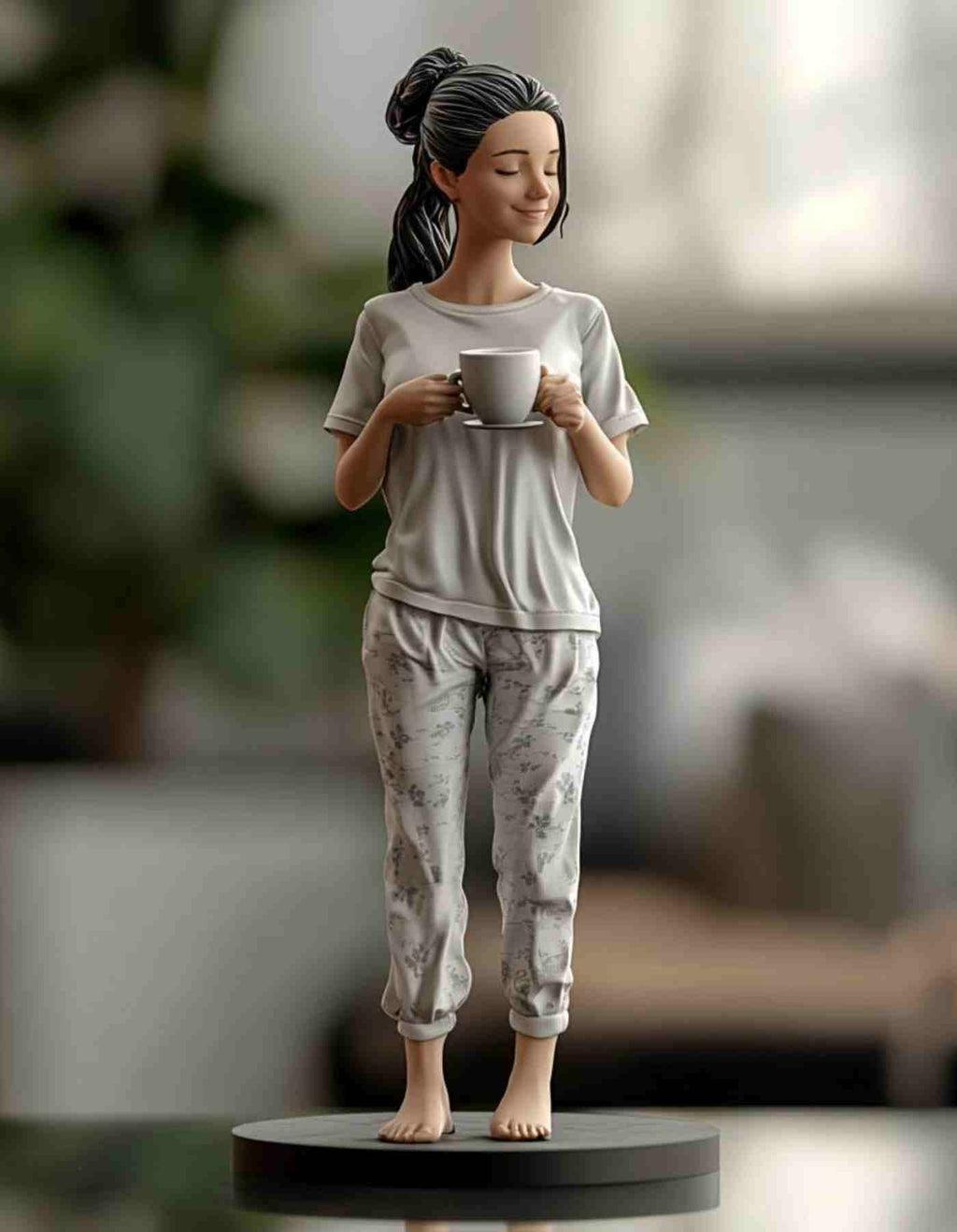 Custom gifts for girlfriend : Personalized 3D Sculpture of herself She’ll Love!