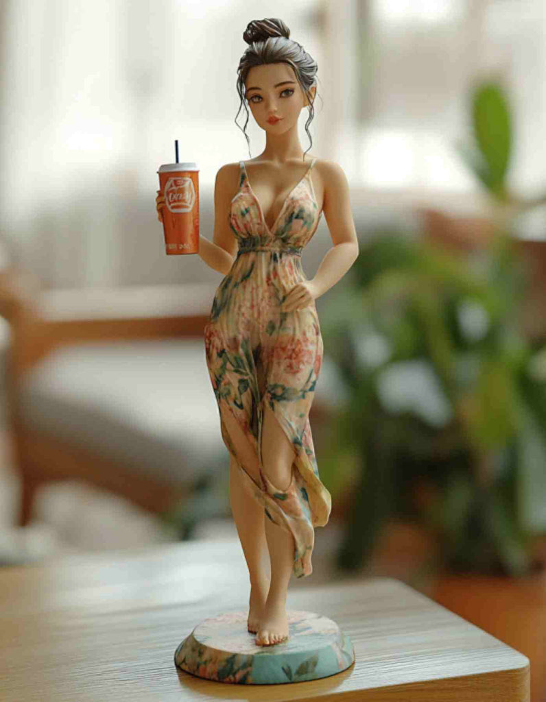 Custom gifts for girlfriend : Personalized 3D Sculpture of herself She’ll Love!