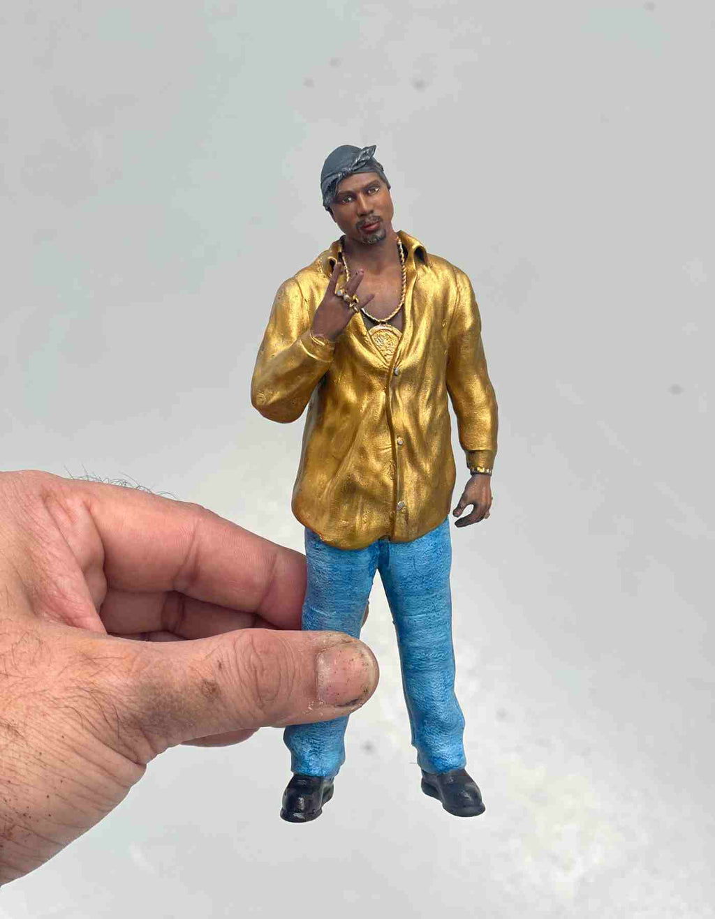 Celebrity figurines- Custom Sculpted & 3D printed in any pose you choose!