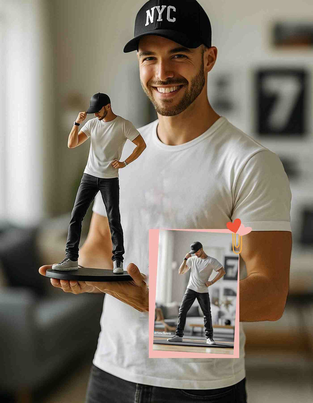 Custom sculpture from photo : Transform Memories into 3D Masterpieces!