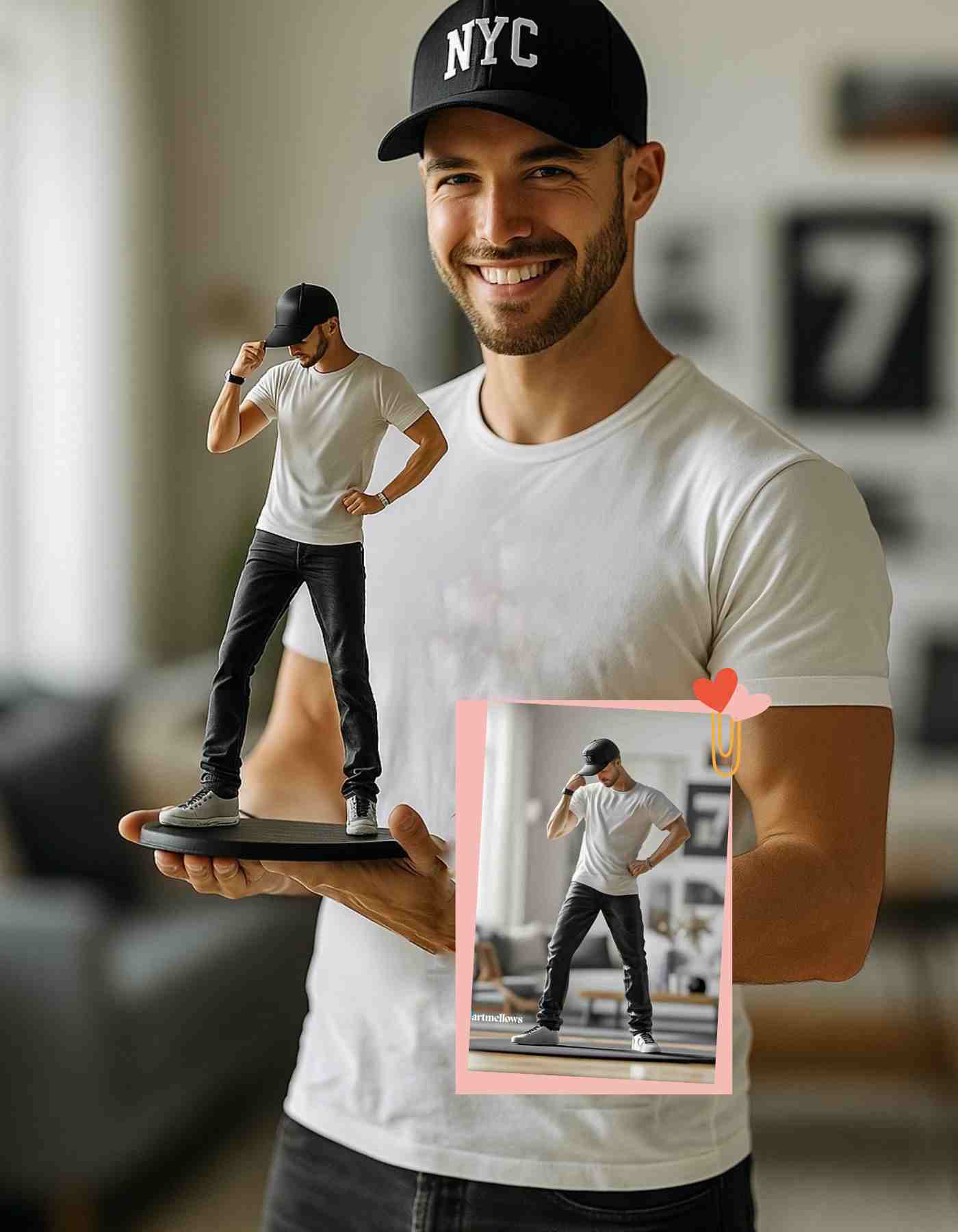 3D statue maker online : Custom figurines from photo