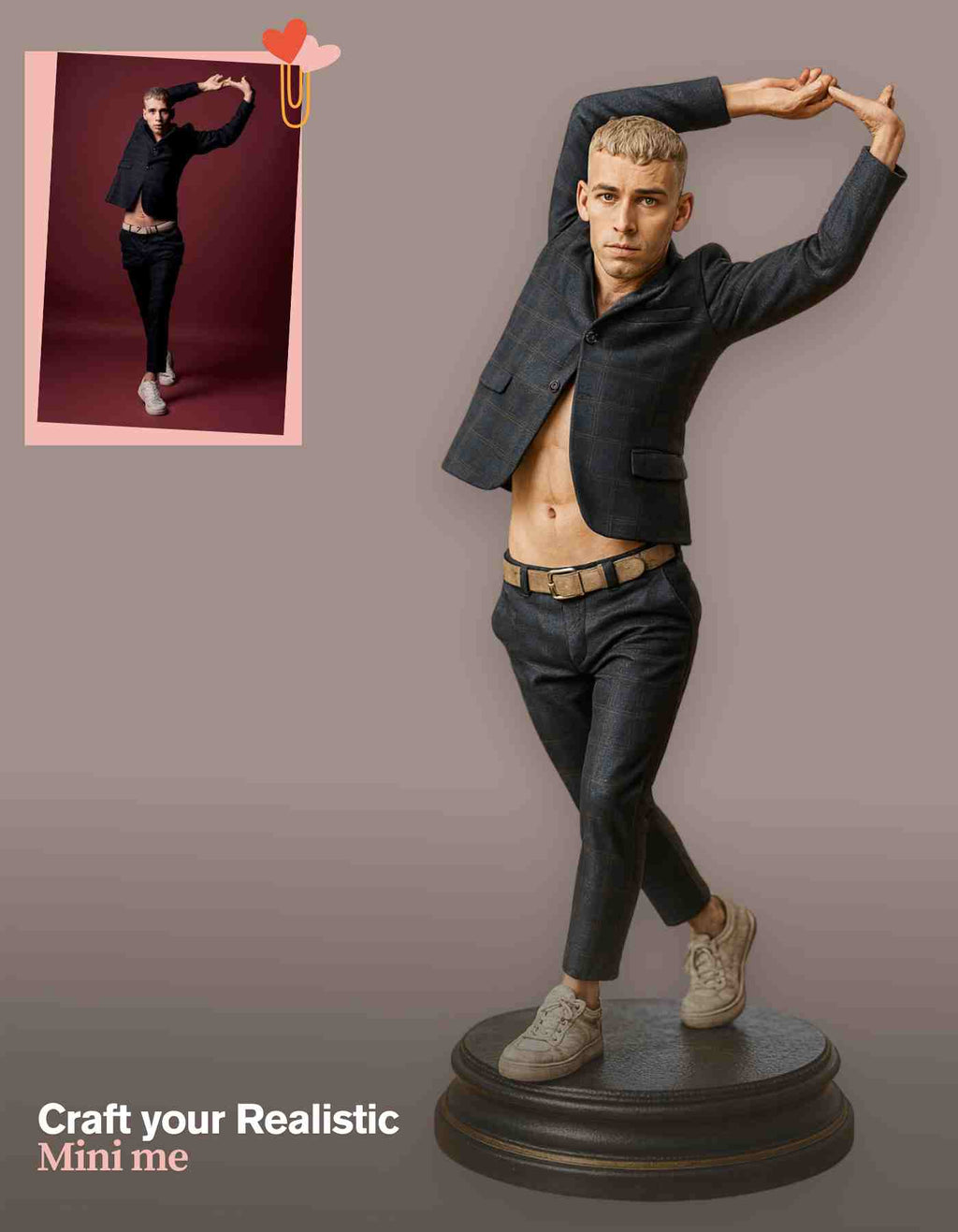 Custom statues : Figurines of Yourself or your Loved one