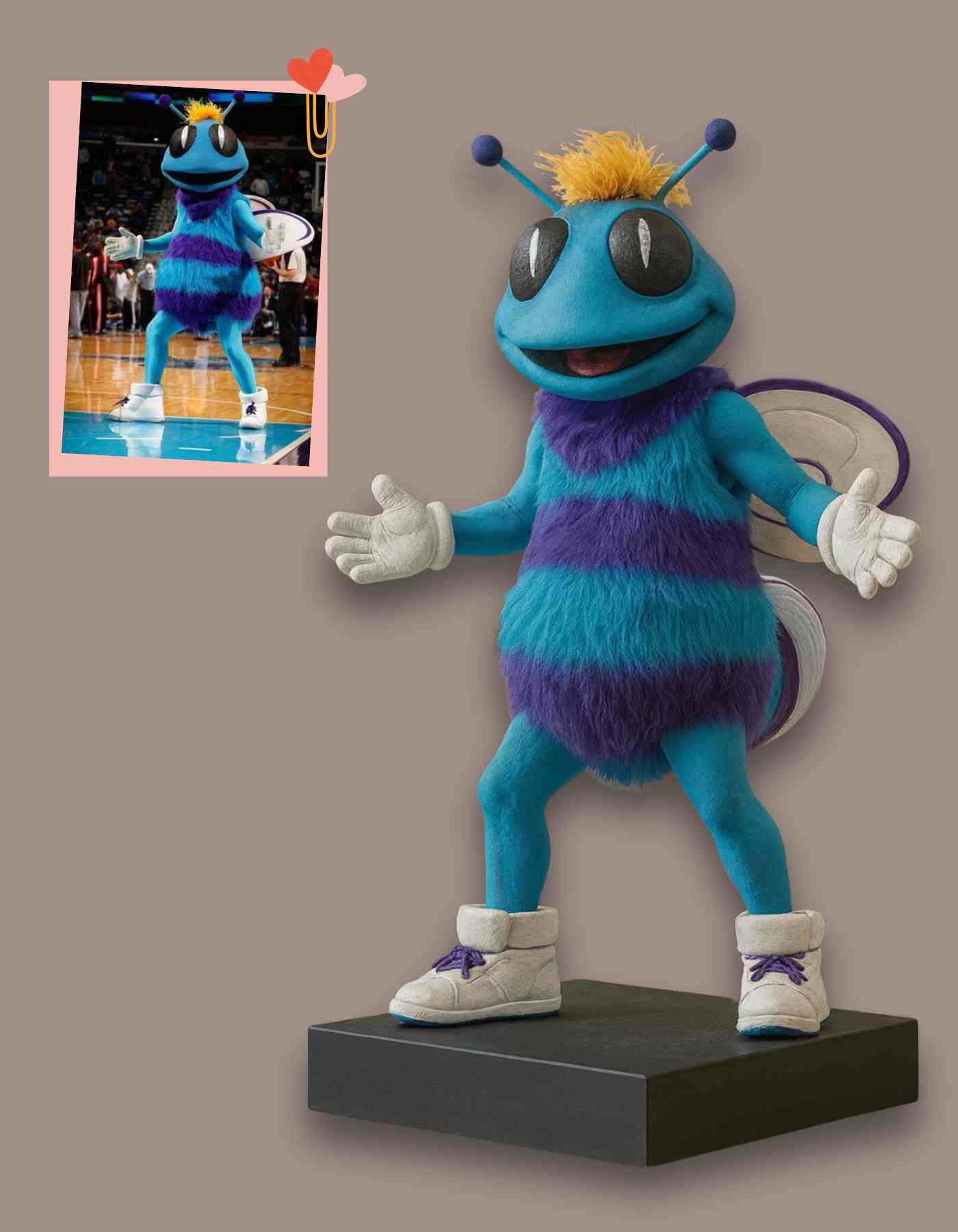 NBA mascot mini collectibles