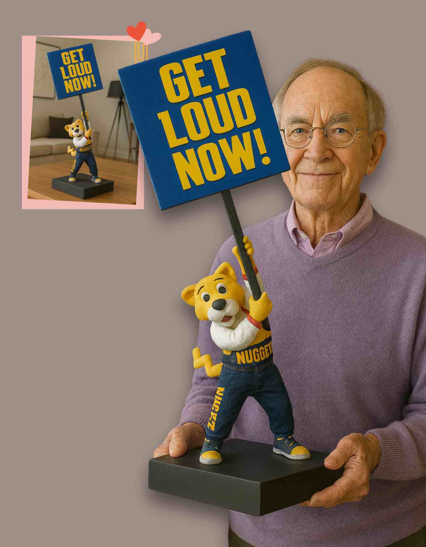 NBA mascot mini collectibles