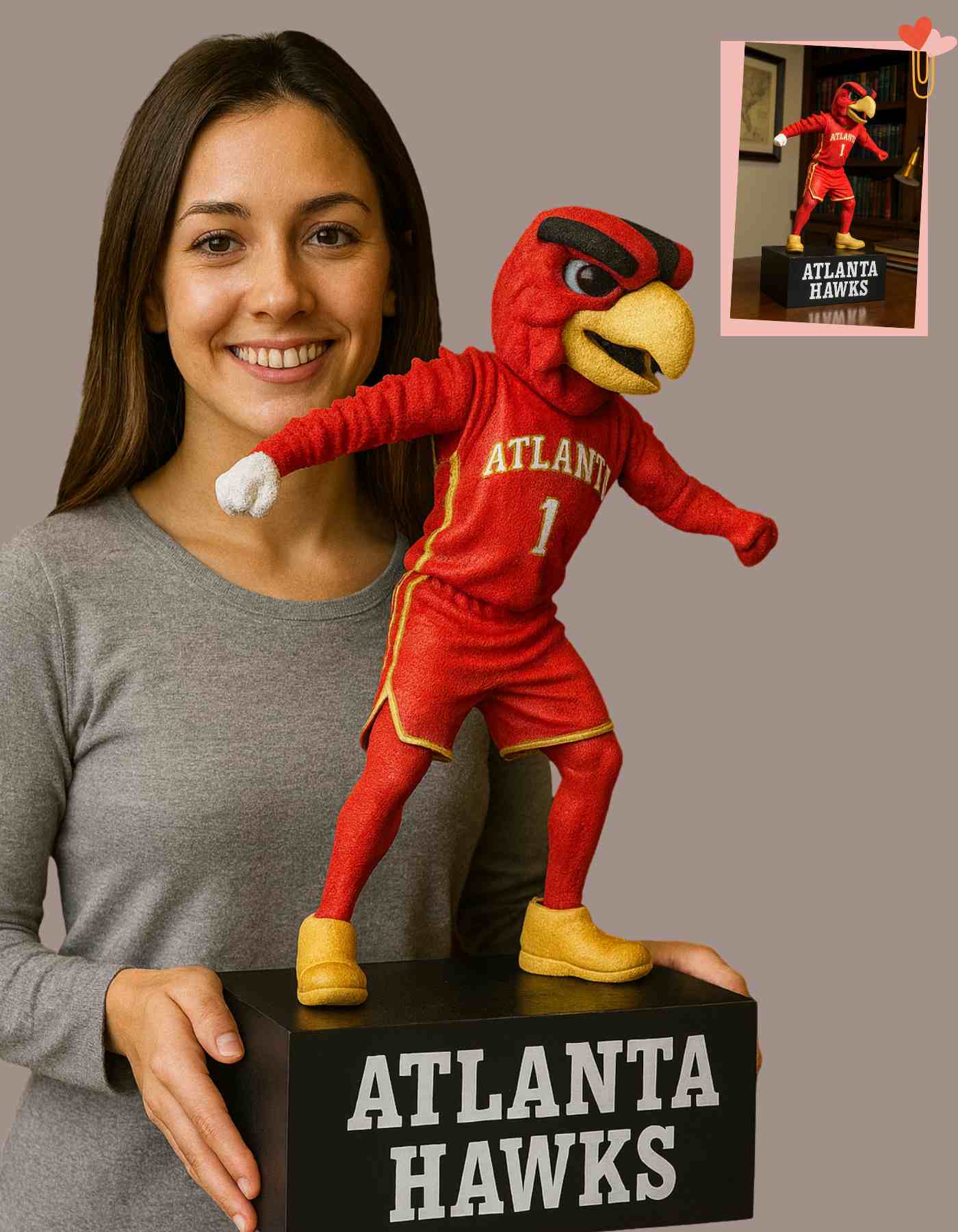 NBA mascot mini collectibles